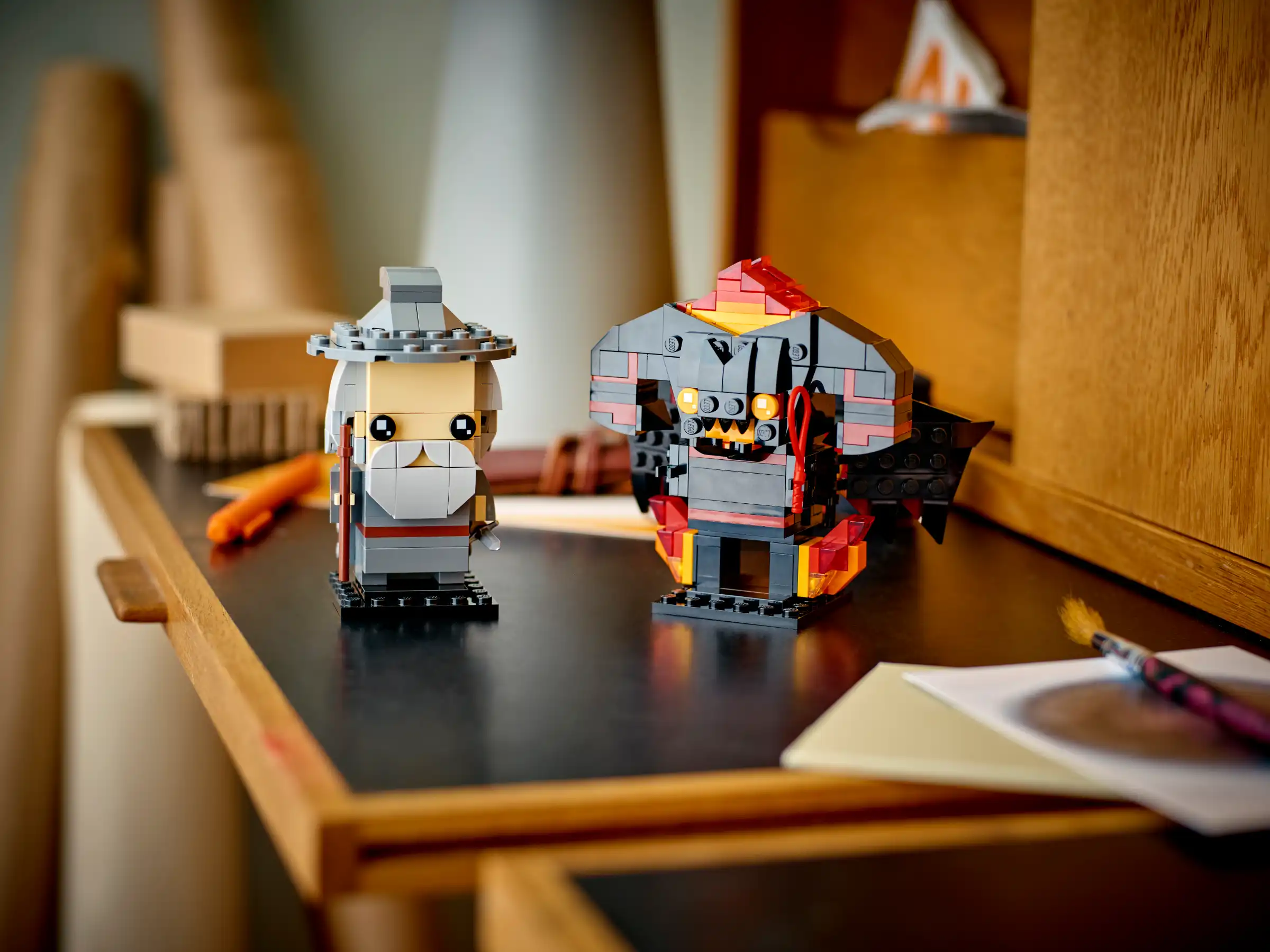 Zdjecie zestawu LEGO 40631 BrickHeadz Gandalf Szary™ i Balrog™ 4