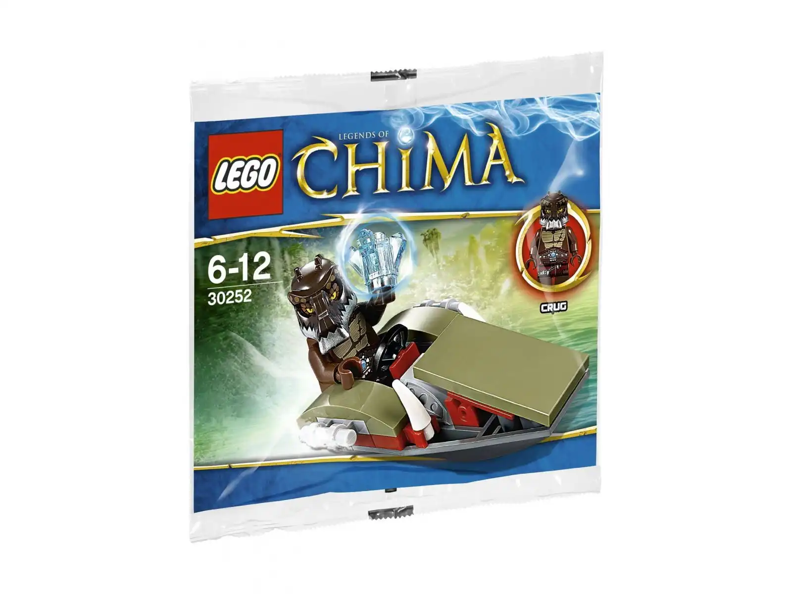 Zdjecie zestawu LEGO 30252 Legends of Chima Crug's Swamp Jet 1