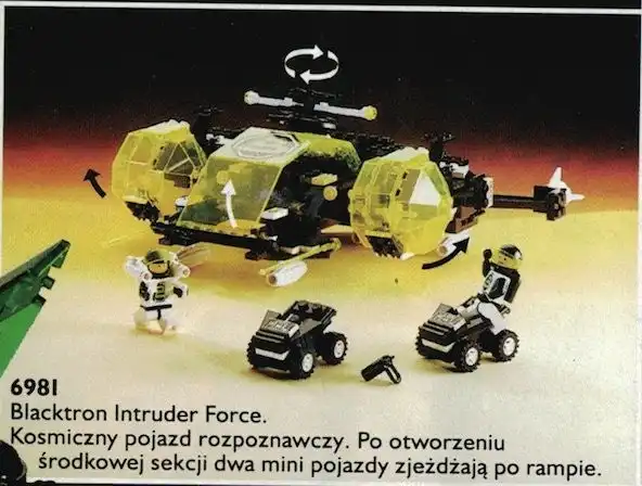 Zdjecie zestawu LEGO 6981 Space Blacktron Intruder Force 1