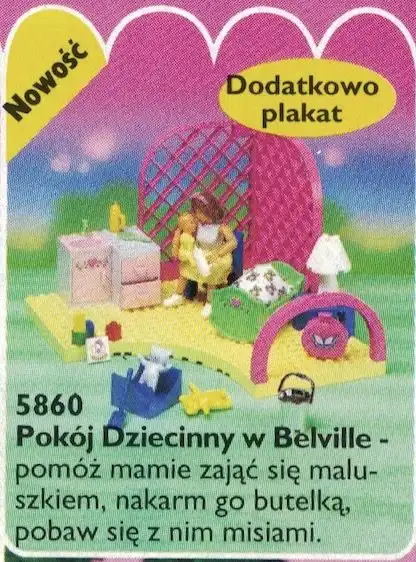 Zdjecie zestawu LEGO 5860 Belville Pokój Dziecinny w Belville 1