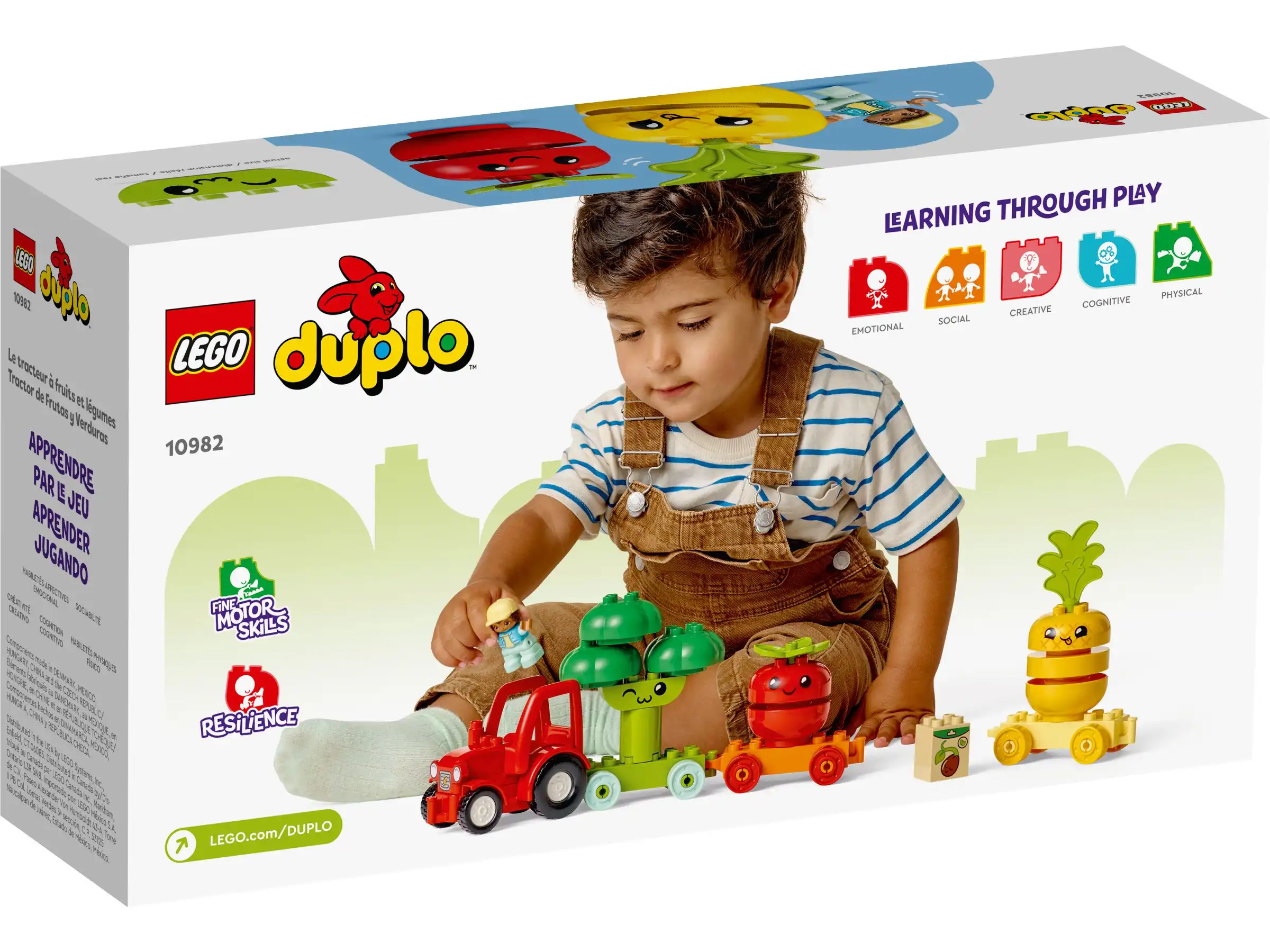 Zdjecie zestawu LEGO 10982 Duplo Traktor z warzywami i owocami 2
