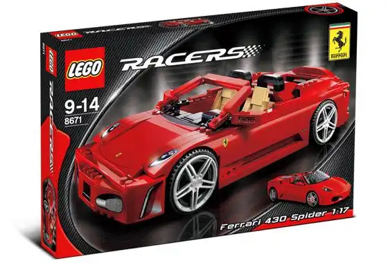 Zdjecie zestawu LEGO 8671 Racers Ferrari 430 Spider 1:17 1