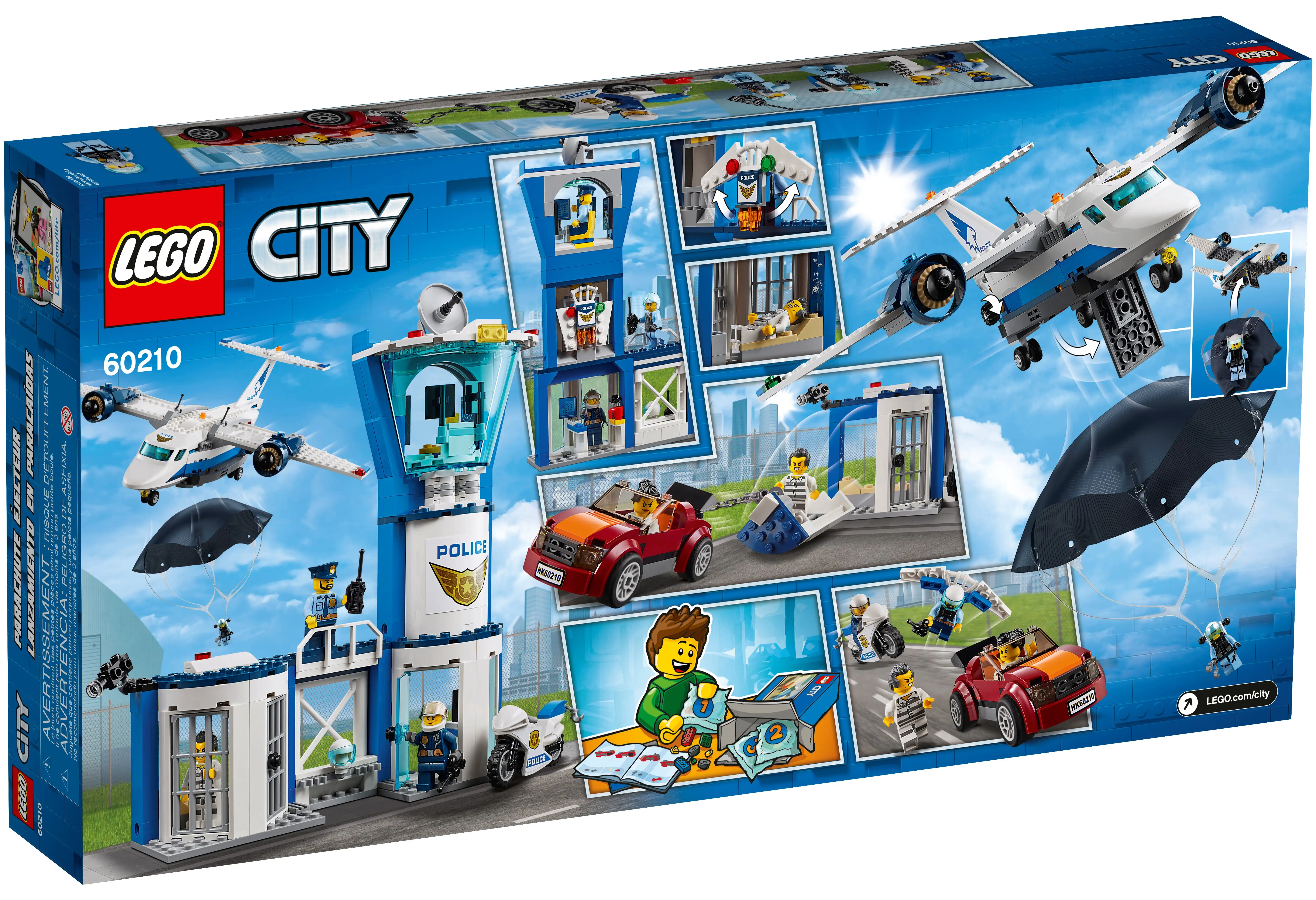 Zdjecie zestawu LEGO 60210 City Baza policji powietrznej 2