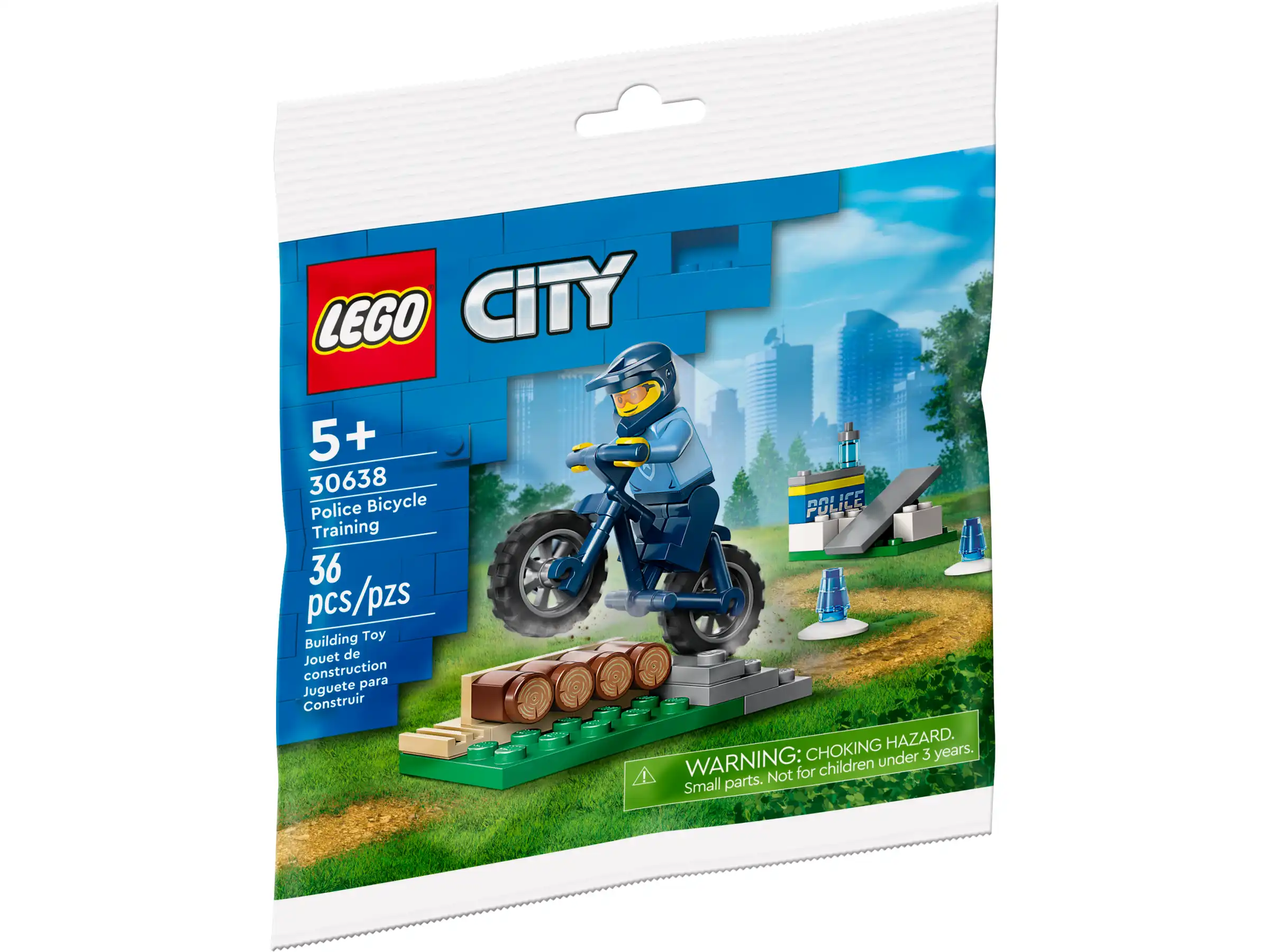 Zdjecie zestawu LEGO 30638 City Rower policyjny - szkolenie 3