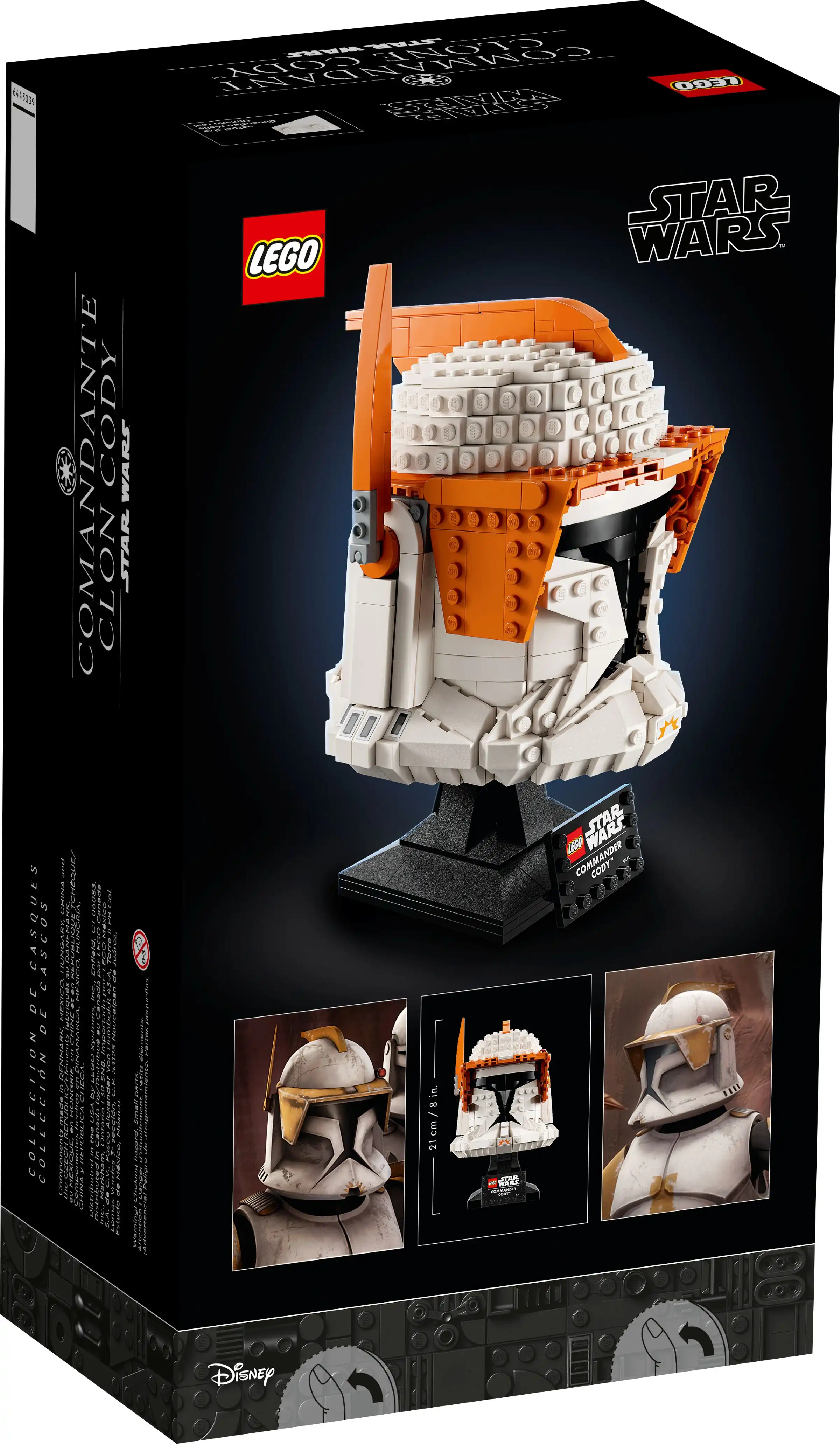 Zdjecie zestawu LEGO 75350 Star Wars Hełm dowódcy klonów Cody’ego™ 2