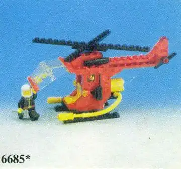 Zdjecie zestawu LEGO 6685 Town Fire Copter 1 1