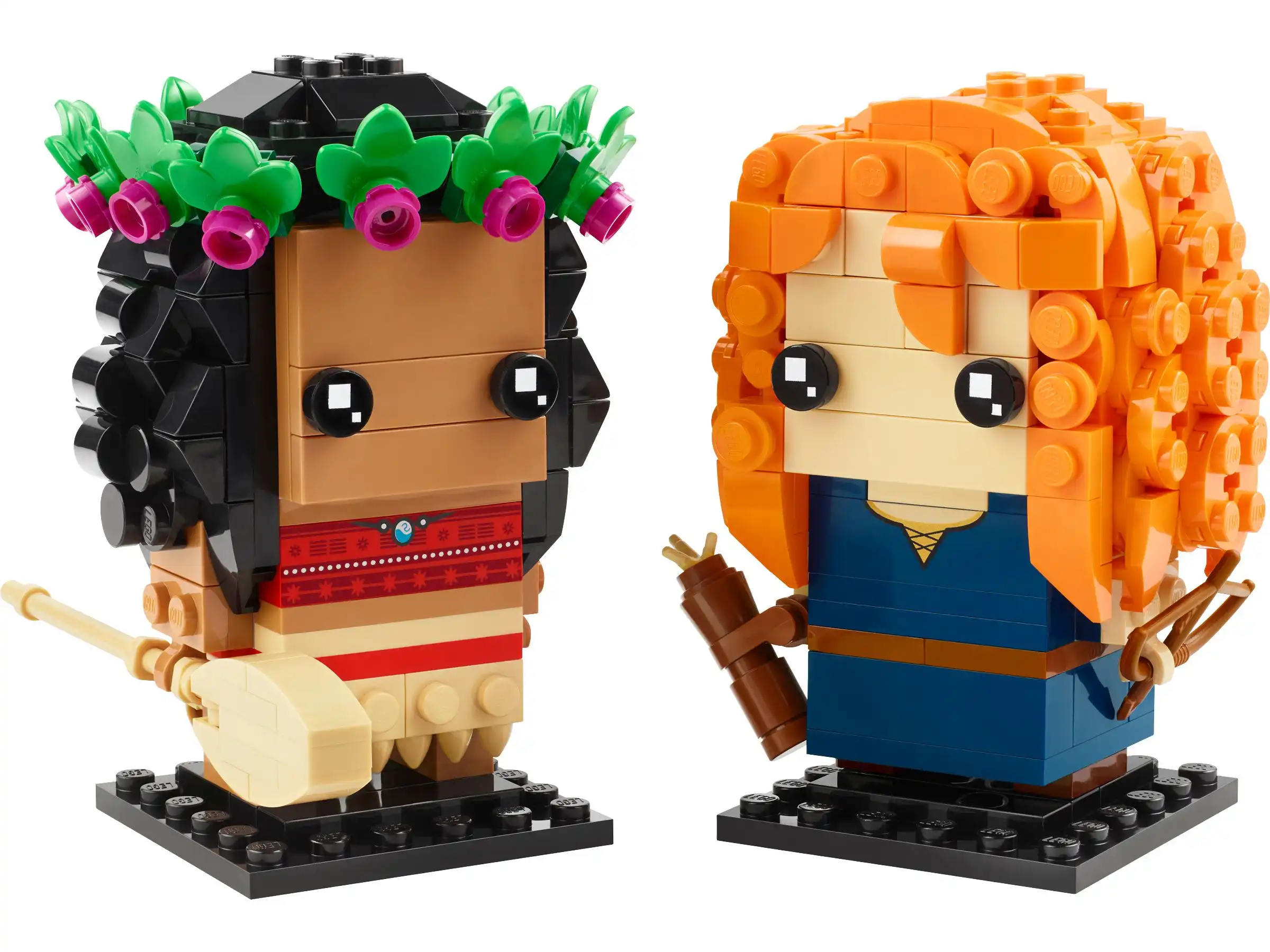 Zdjecie zestawu LEGO 40621 BrickHeadz Vaiana i Merida 1