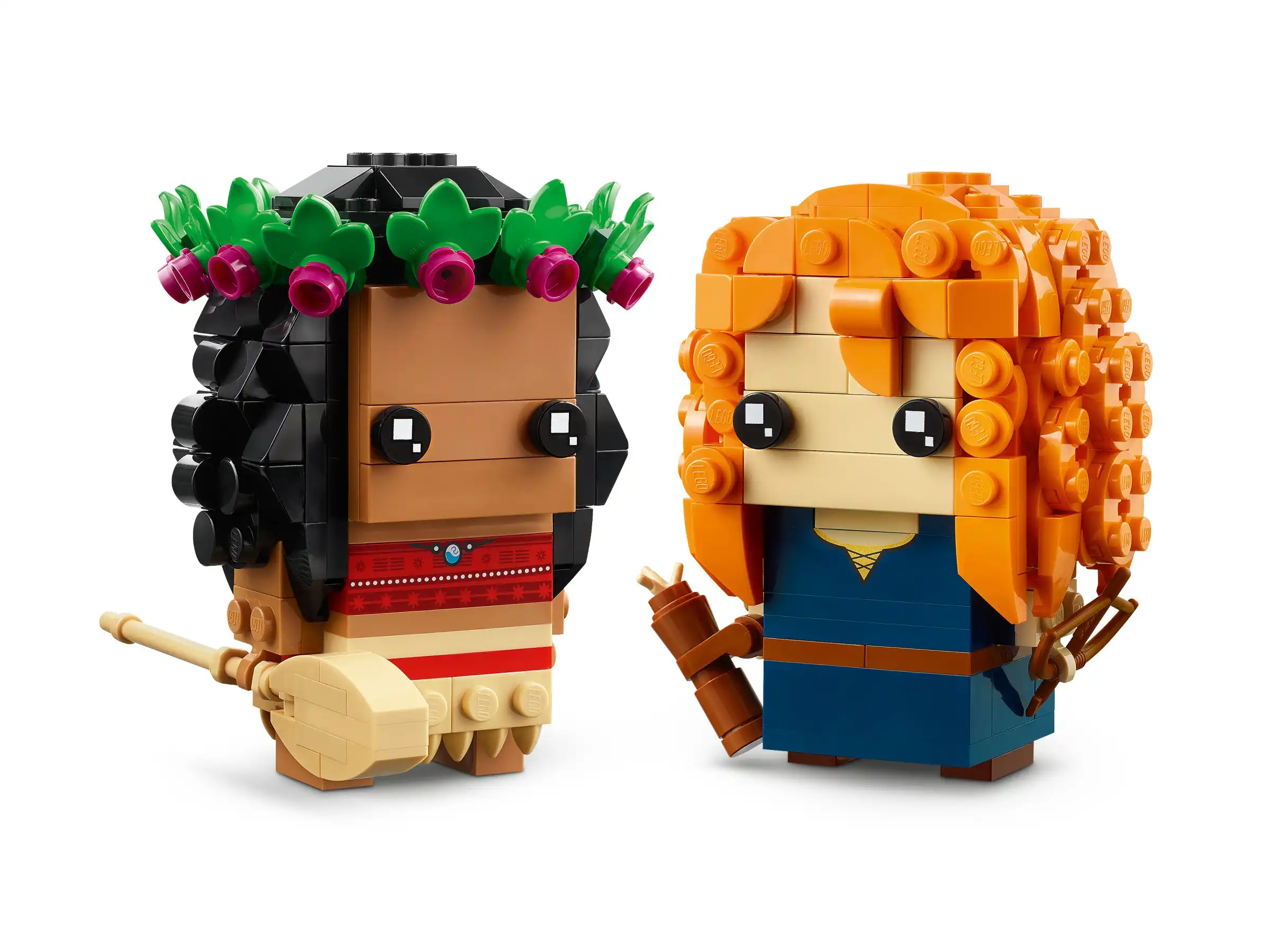Zdjecie zestawu LEGO 40621 BrickHeadz Vaiana i Merida 3