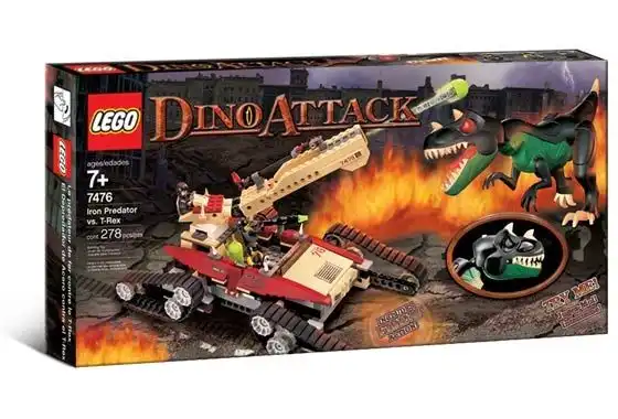 Zdjecie zestawu LEGO 7476 Dino Iron Predator vs. T-Rex 1