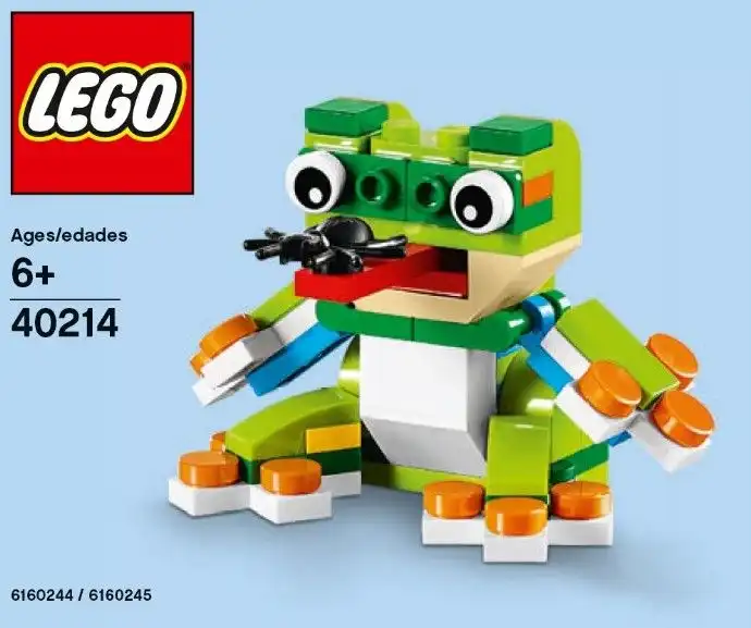 Zdjecie zestawu LEGO 40214 Promocyjne Frog 1
