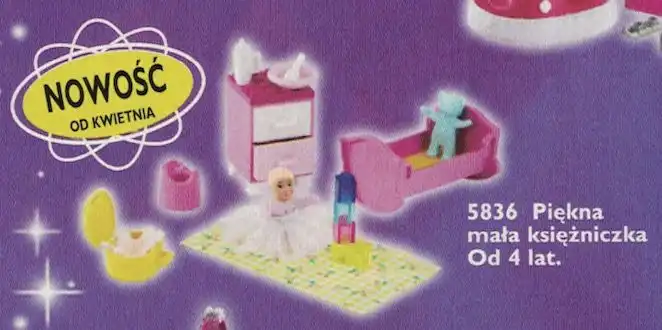 Zdjecie zestawu LEGO 5836 Belville Piękna mała księżniczka 1