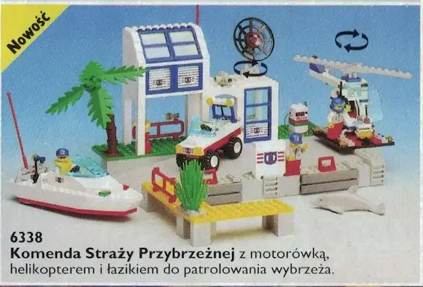 Zdjecie zestawu LEGO 6338 Town Komenda Straży Przybrzeżnej 1