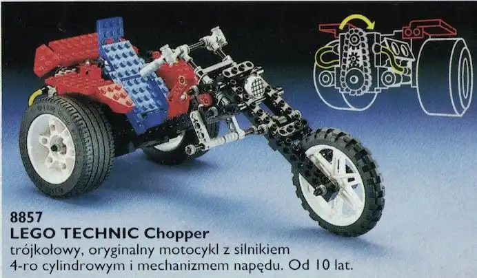 Zdjecie zestawu LEGO 8857 Technic Chopper 1