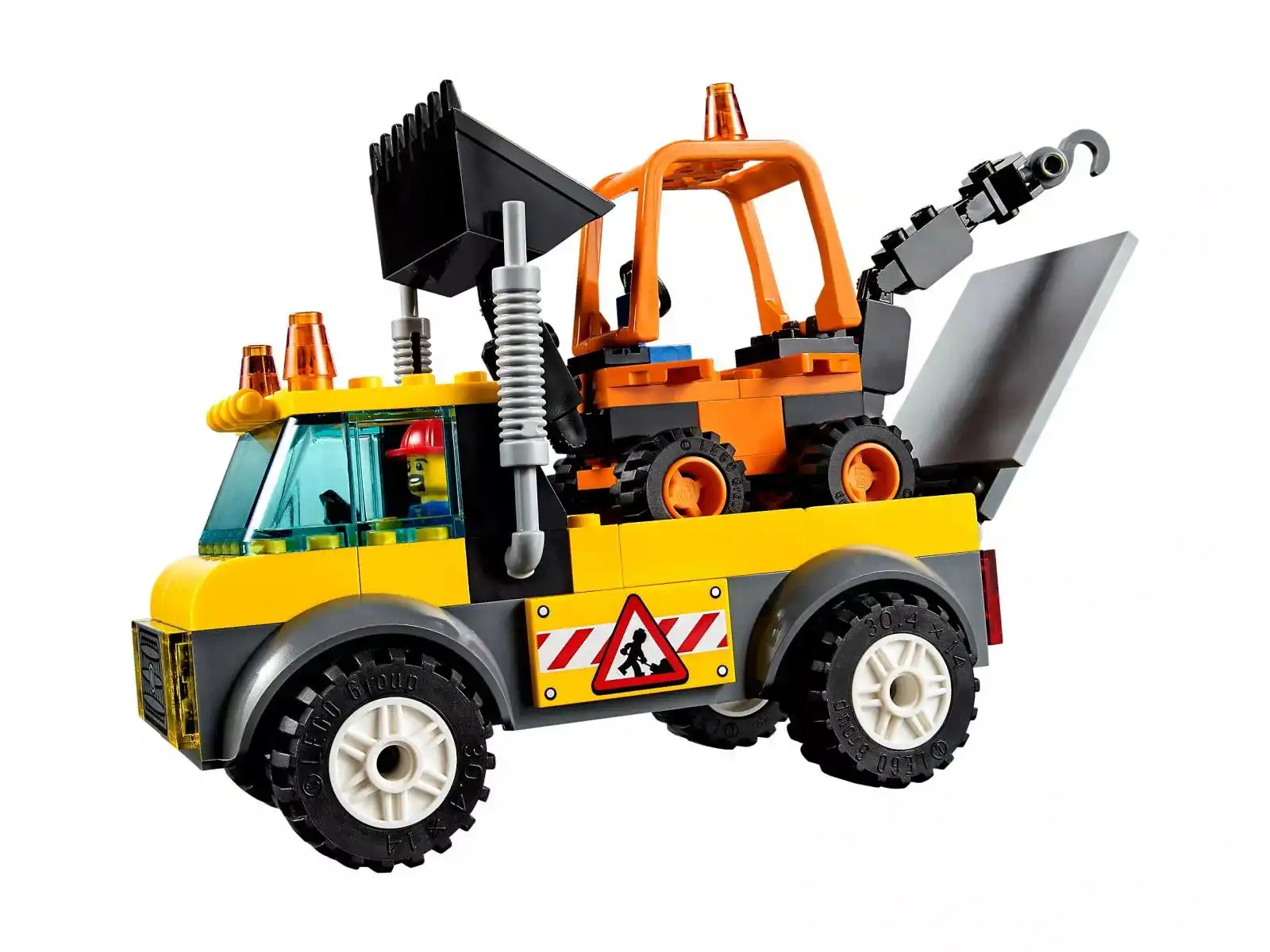 Zdjecie zestawu LEGO 10683 Juniors Ciężarówka do robót drogowych 4