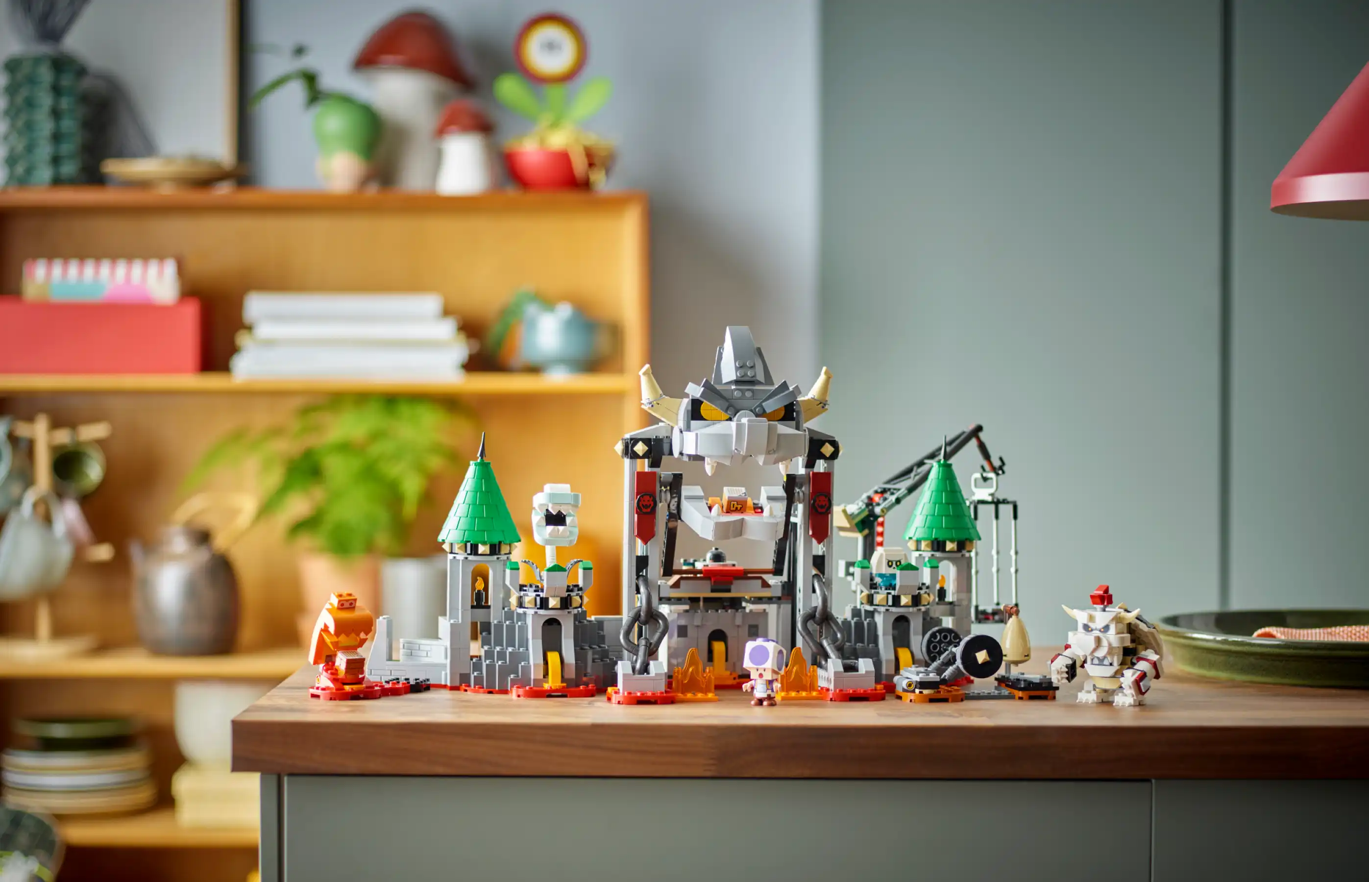 Zdjecie zestawu LEGO 71423 Super Mario Walka w zamku Dry Bowsera - zestaw rozszerzający 1