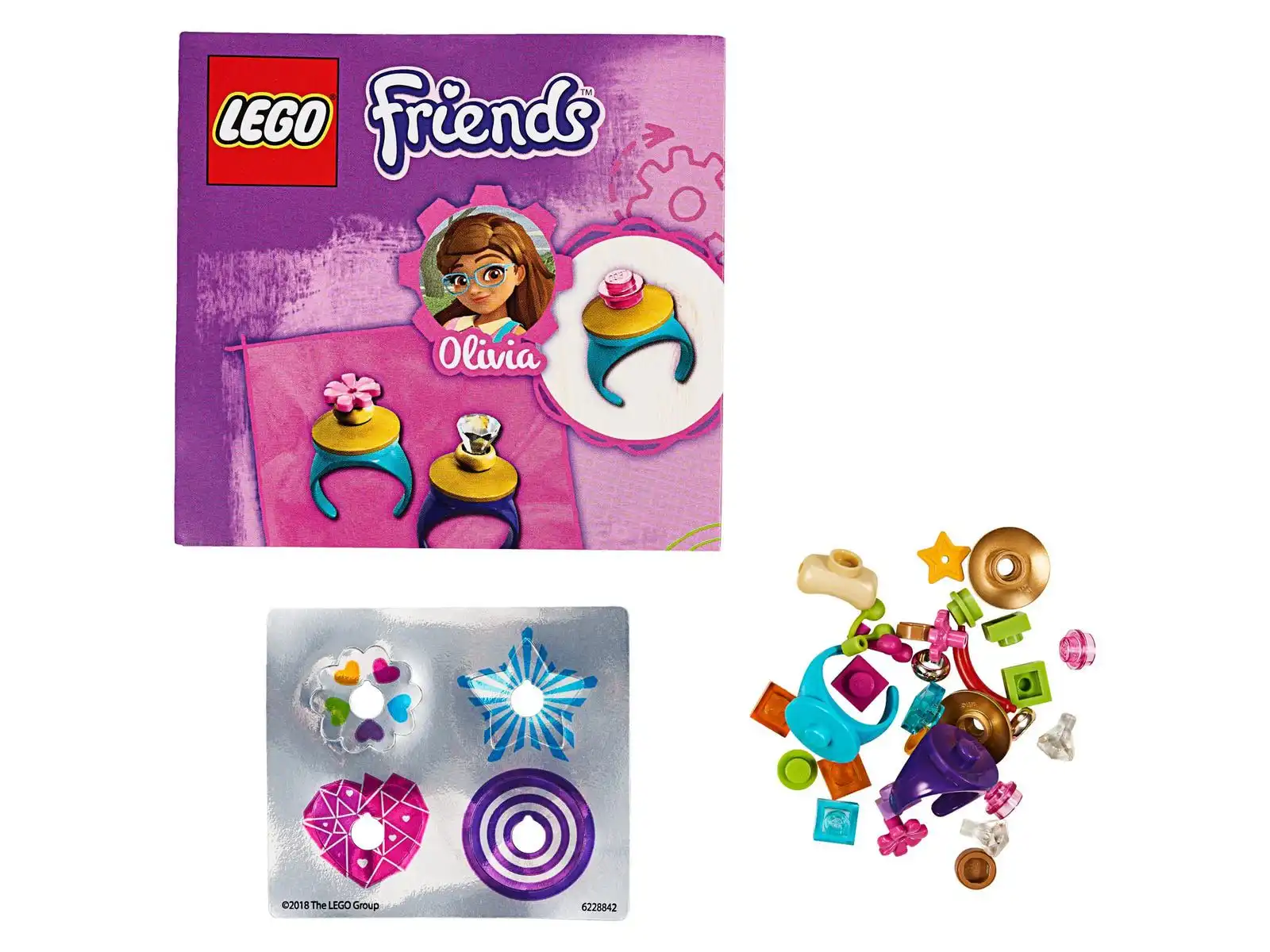Zdjecie zestawu LEGO 5005237 Friends Pierścionki przyjaźni 1