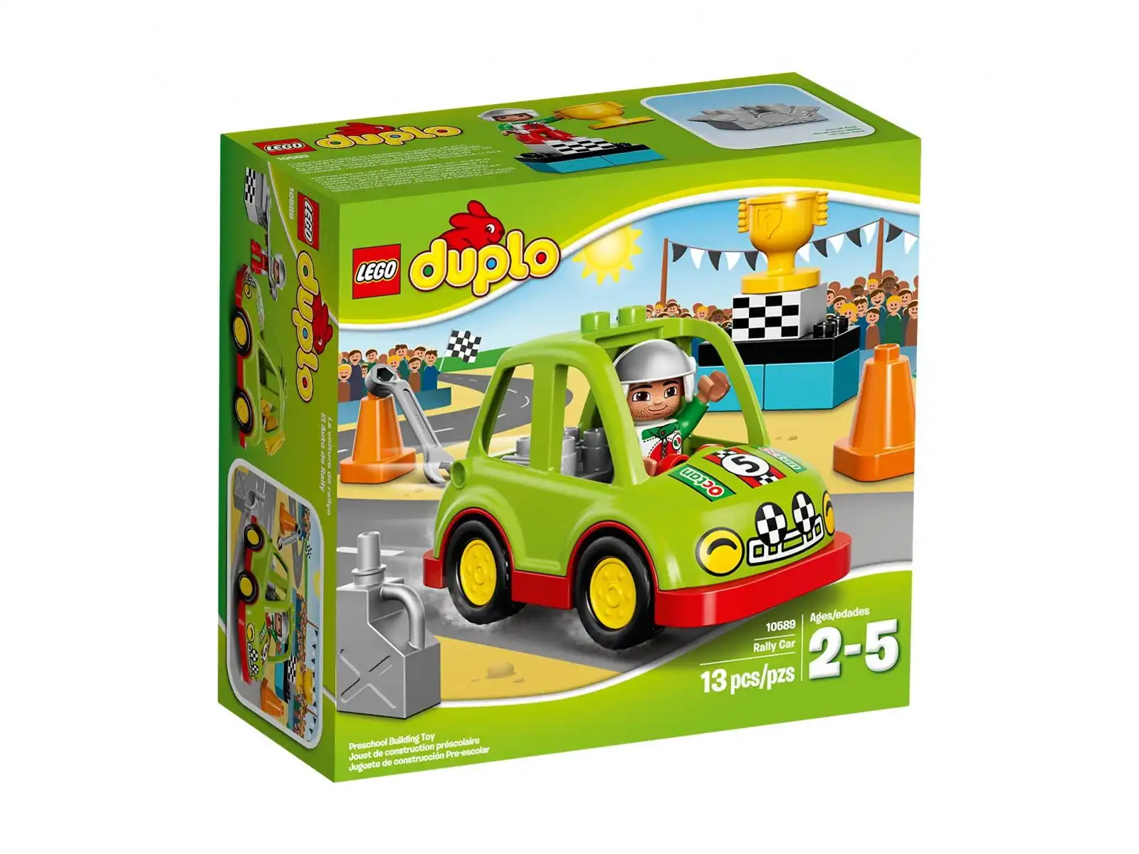 Zdjecie zestawu LEGO 10589 Duplo Auto wyścigowe 1