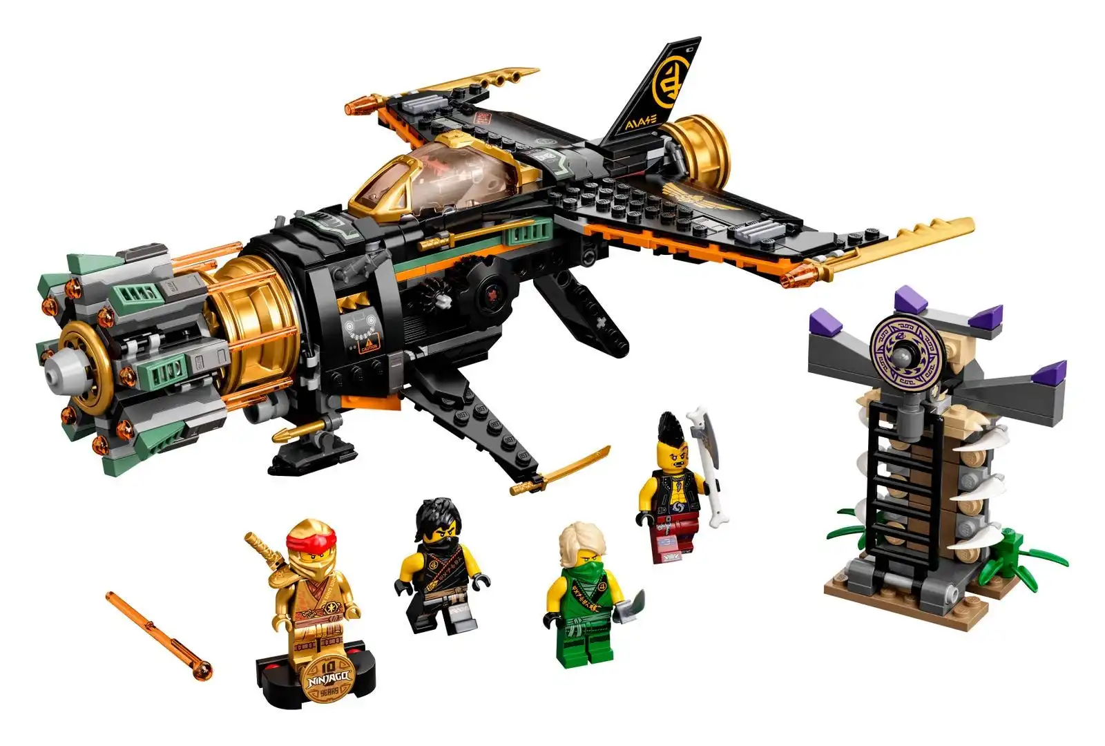 Zdjecie zestawu LEGO 71736 Ninjago Kruszarka skał 4