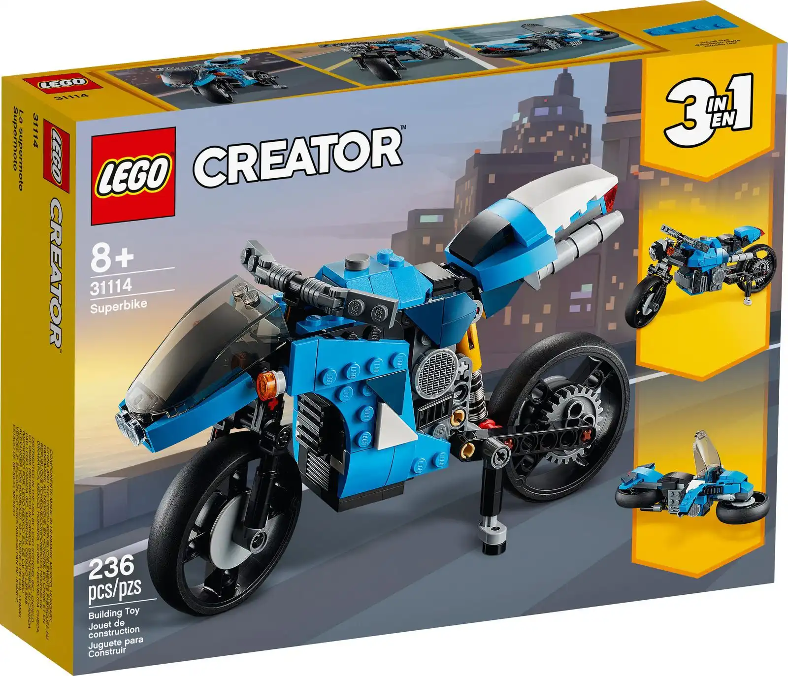 Zdjecie zestawu LEGO 31114 Creator 3 w 1 Supermotocykl 1