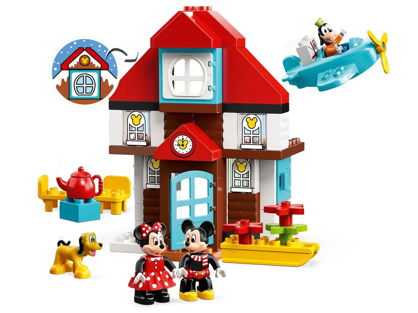 Zdjecie zestawu LEGO 10889 Disney Domek wakacyjny Mikiego 3