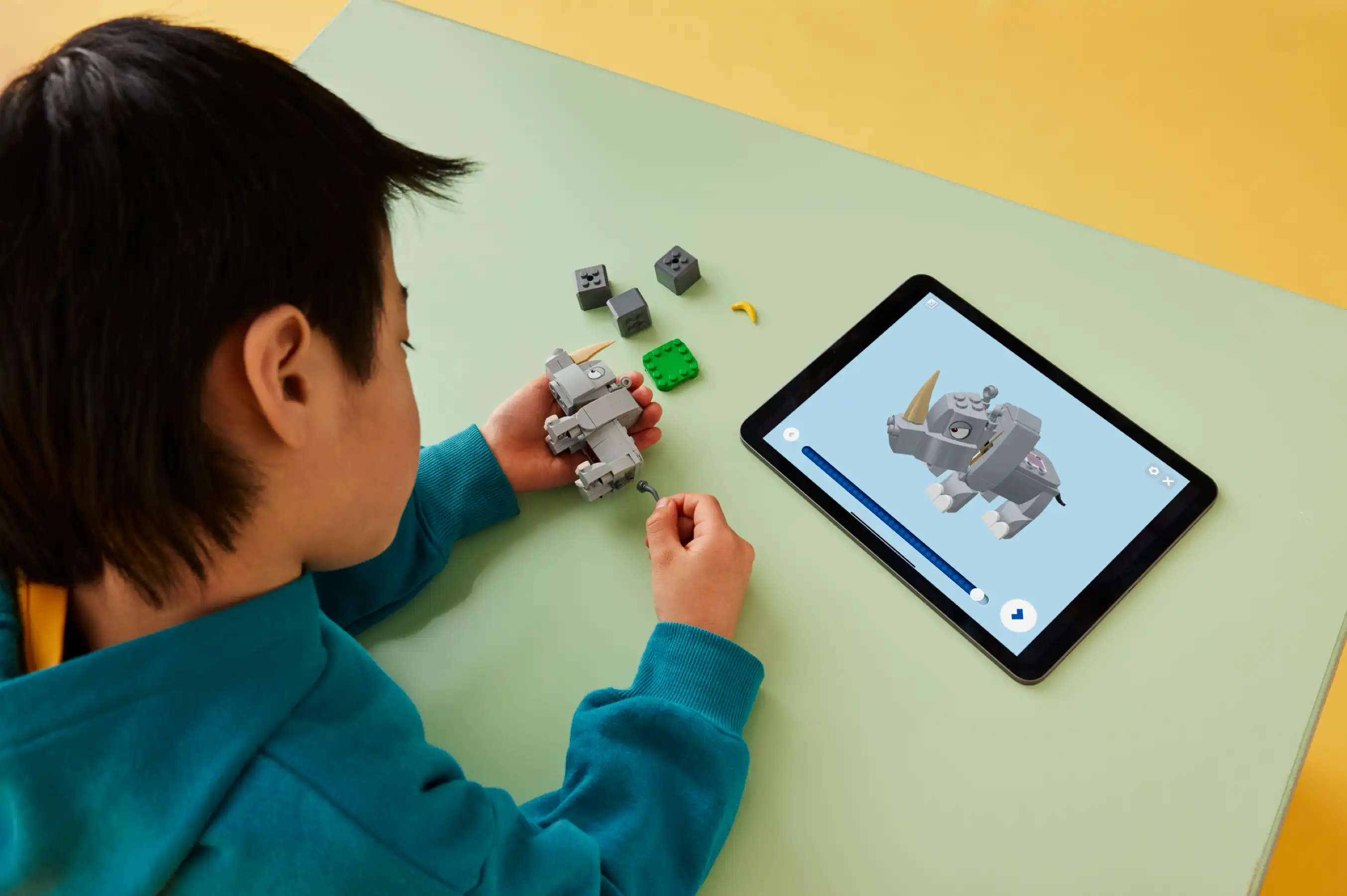 Zdjecie zestawu LEGO 71420 Super Mario Nosorożec Rambi - zestaw rozszerzający 3