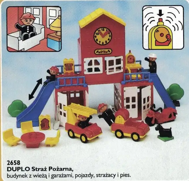 Zdjecie zestawu LEGO 2658 Duplo Straż Pożarna 1