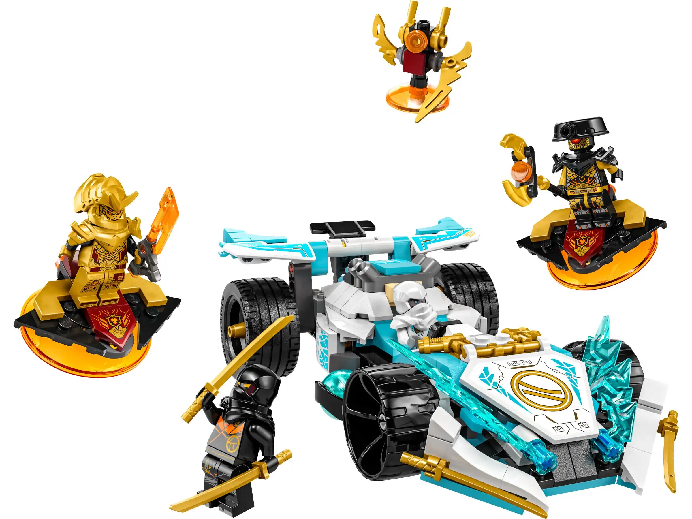 Zdjecie zestawu LEGO 71791 Ninjago Smocza moc Zane’a - wyścigówka spinjitzu 1