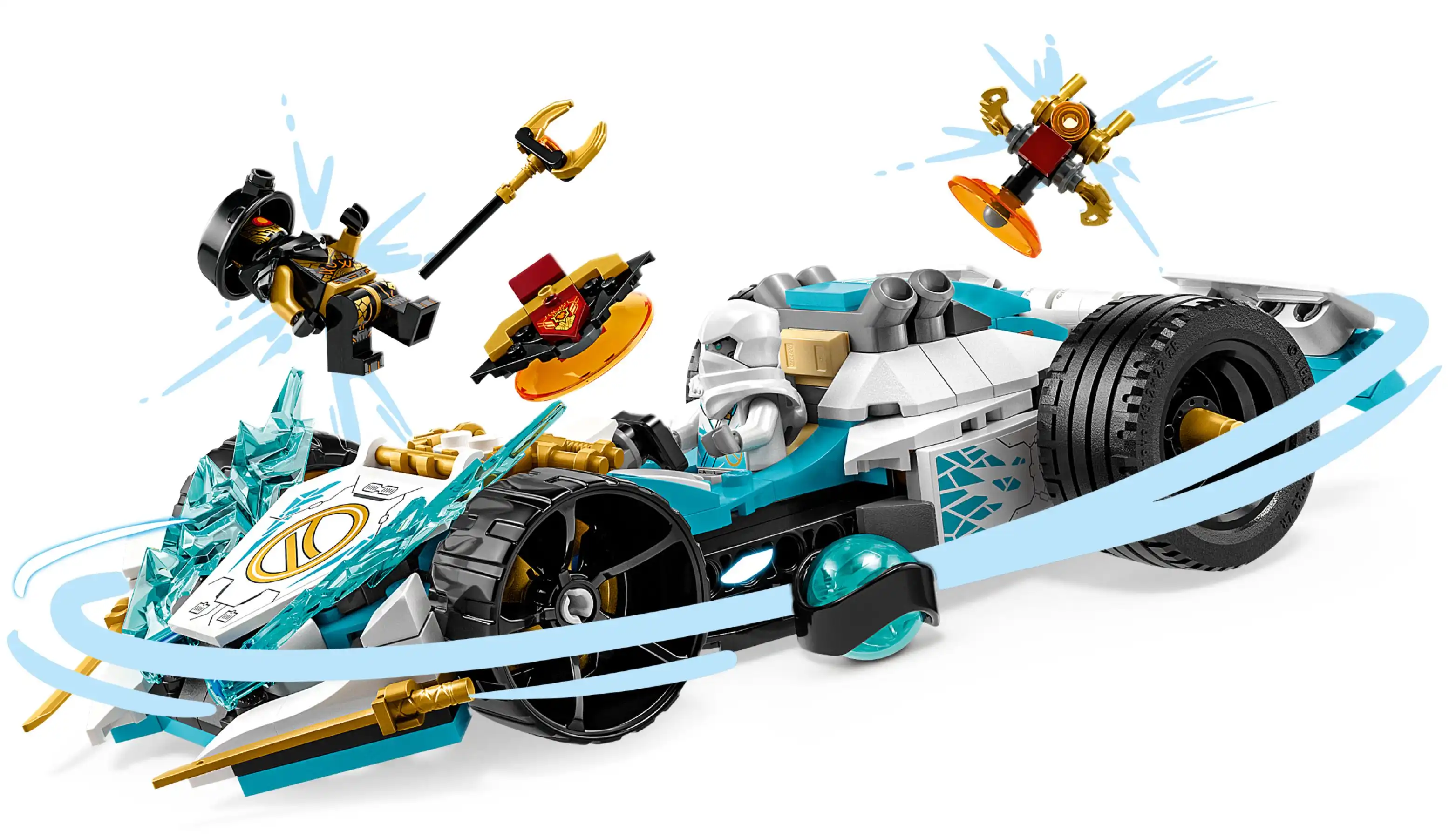 Zdjecie zestawu LEGO 71791 Ninjago Smocza moc Zane’a - wyścigówka spinjitzu 4