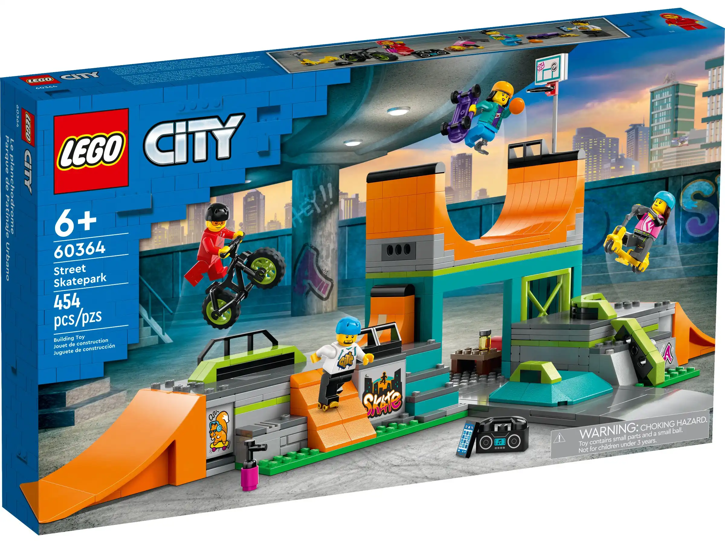 Zdjecie zestawu LEGO 60364 City Uliczny skatepark 1