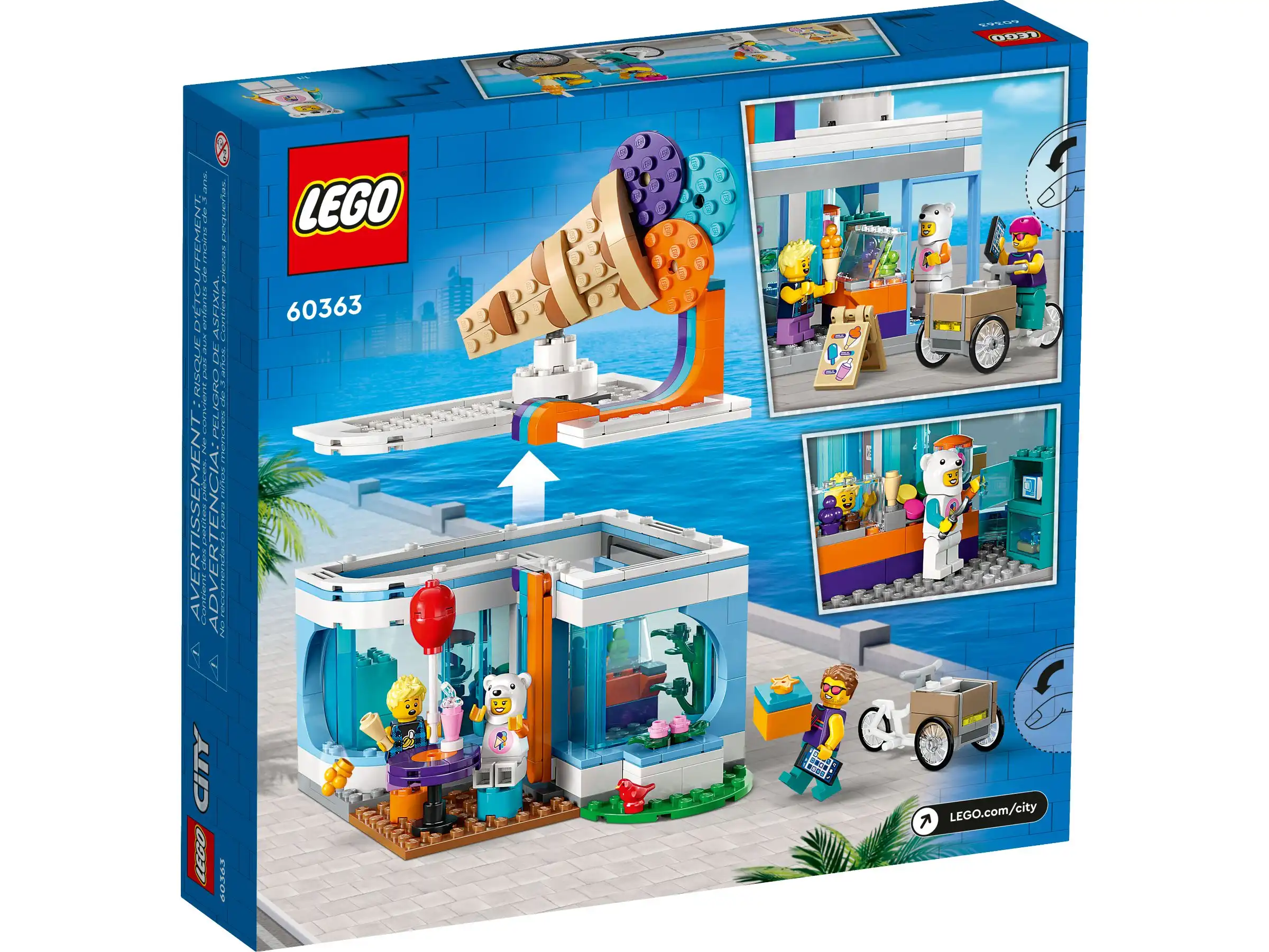 Zdjecie zestawu LEGO 60363 City Lodziarnia 2