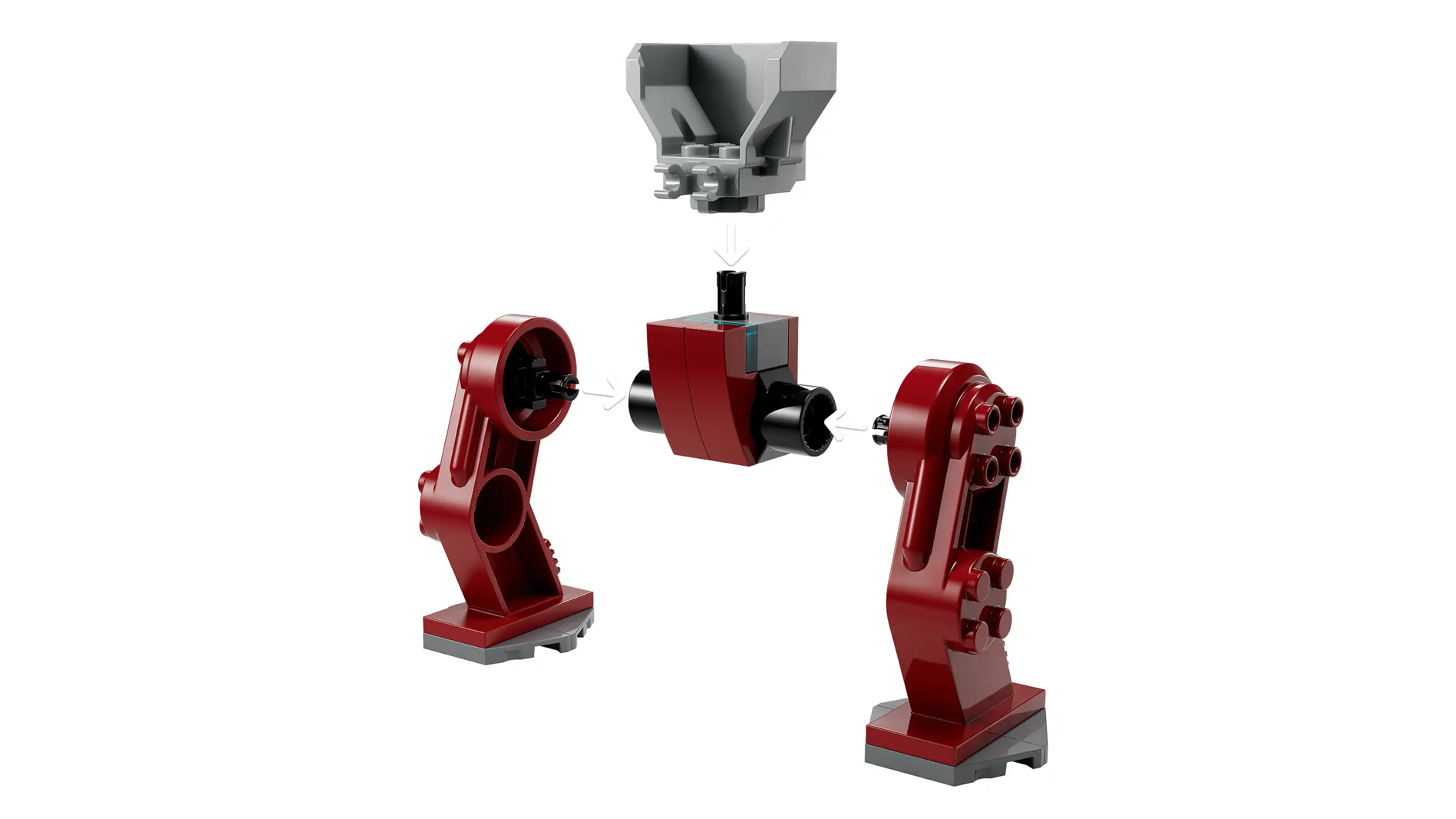 Zdjecie zestawu LEGO 76263 Marvel Hulkbuster Iron Mana vs. Thanos 4