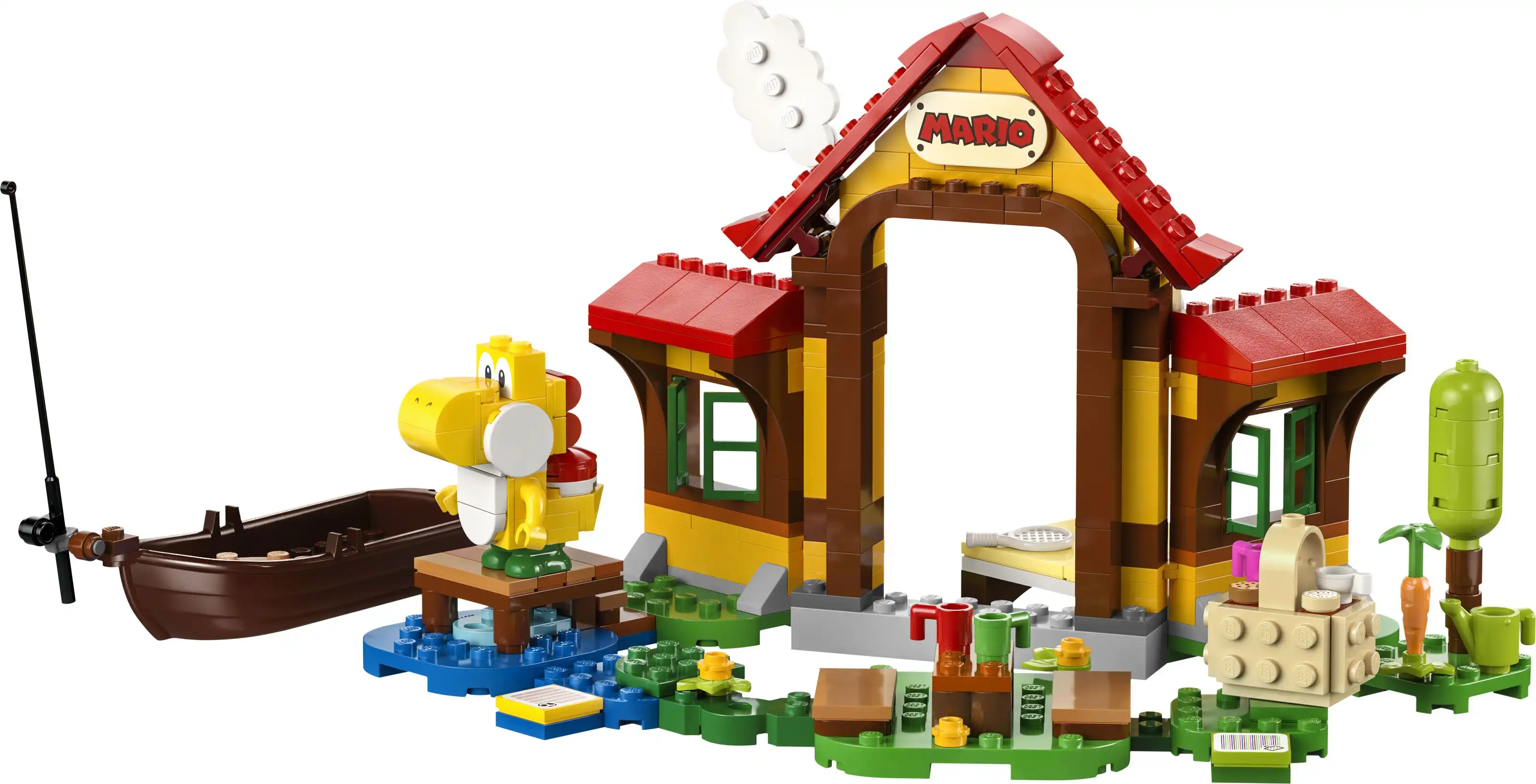 Zdjecie zestawu LEGO 71422 Super Mario Piknik w domu Mario - zestaw rozszerzający 1