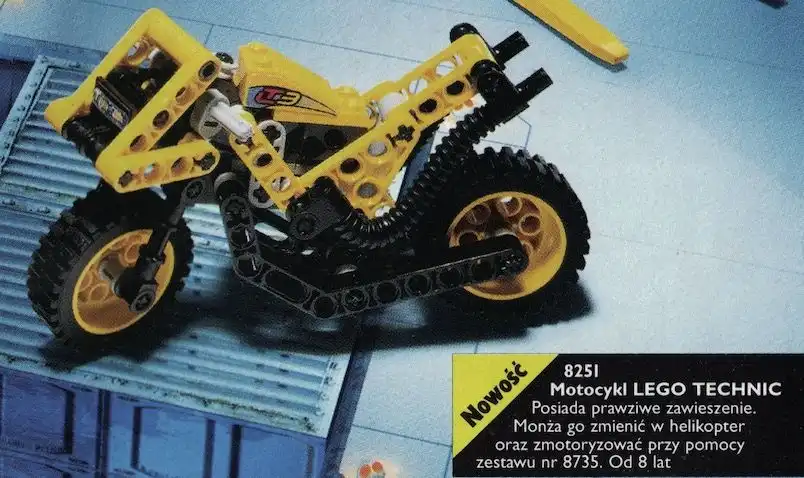 Zdjecie zestawu LEGO 8251 Technic Motocykl 1