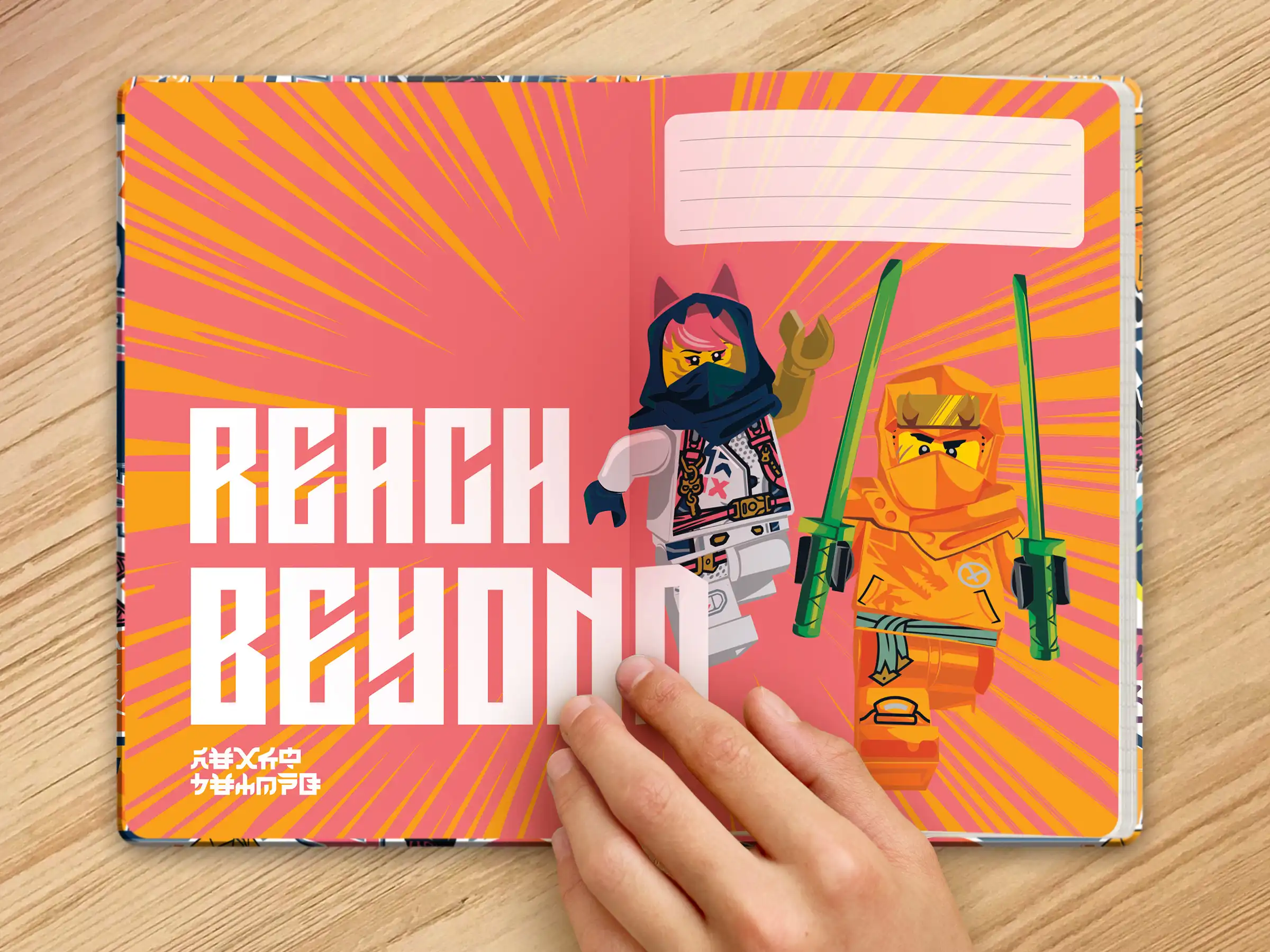 Zdjecie zestawu LEGO 5007896 Ninjago LEGO® NINJAGO® Notebook 2