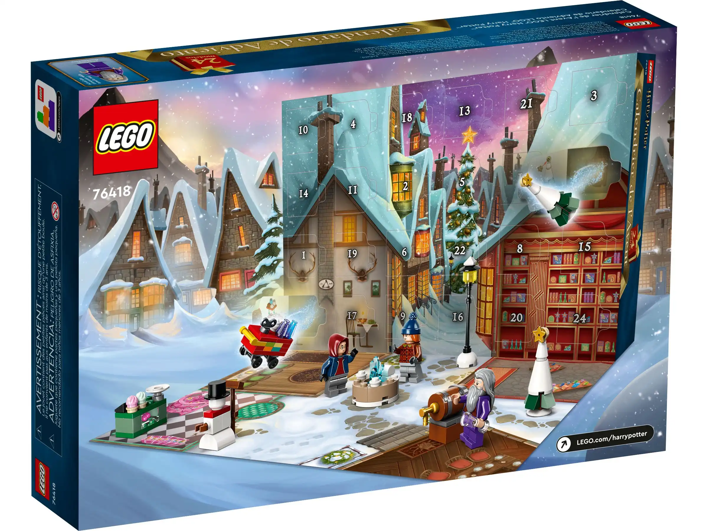 Zdjecie zestawu LEGO 76418 Harry Potter Kalendarz Adwentowy 2