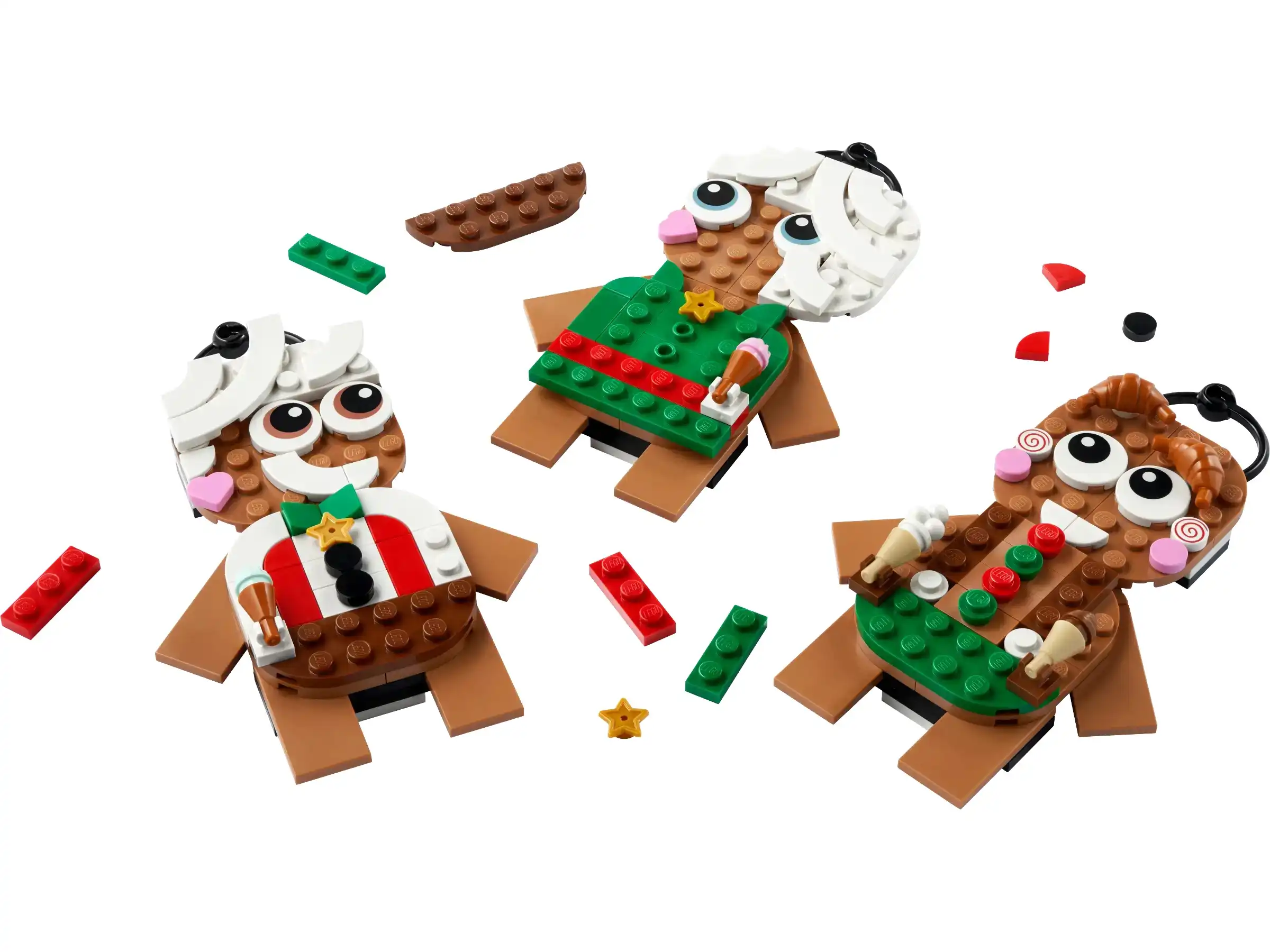 Zdjecie zestawu LEGO 40642  Piernikowe ozdoby 1