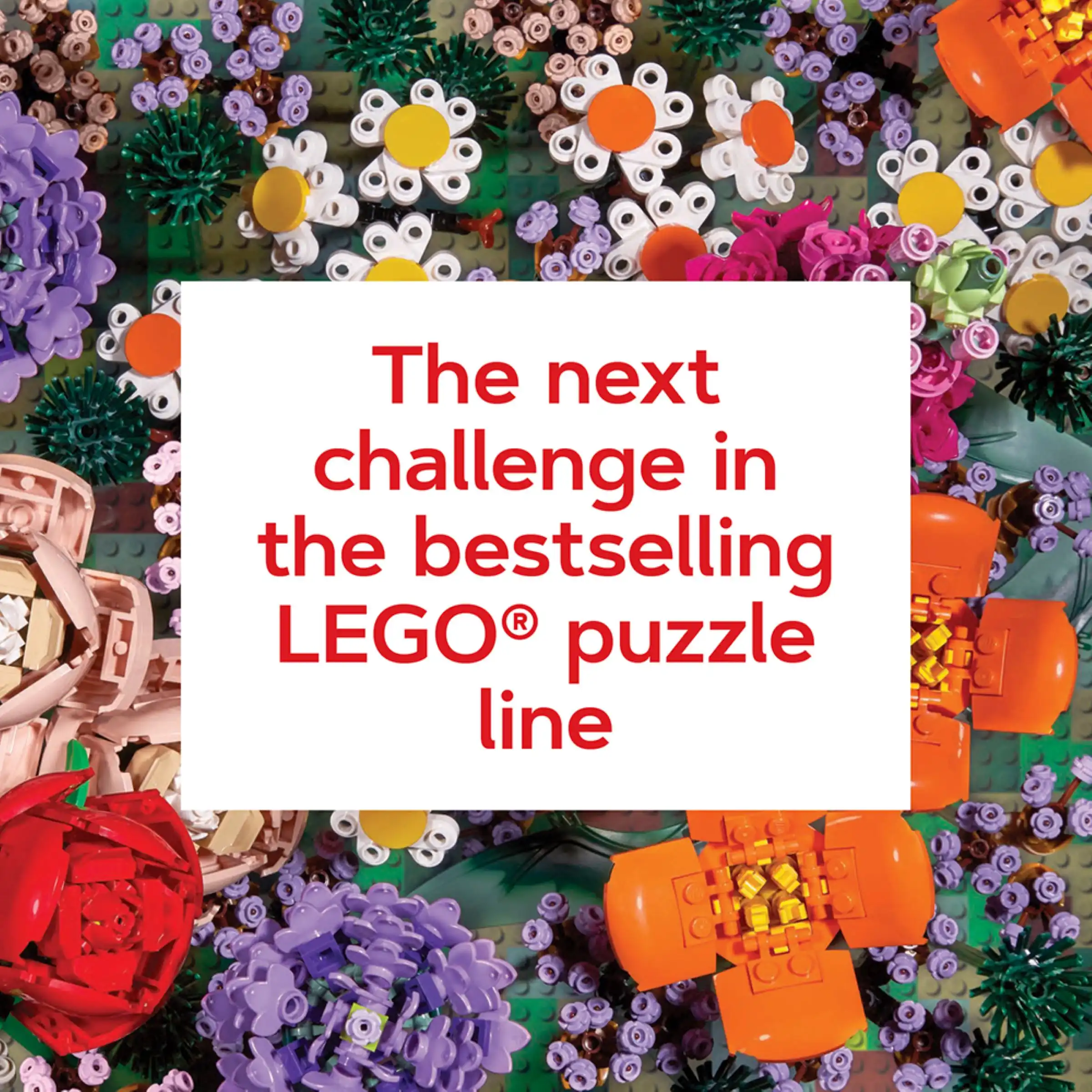 Zdjecie zestawu LEGO 5007851 Akcesoria Puzzle z 1000 elementów Brick Botanicals 2