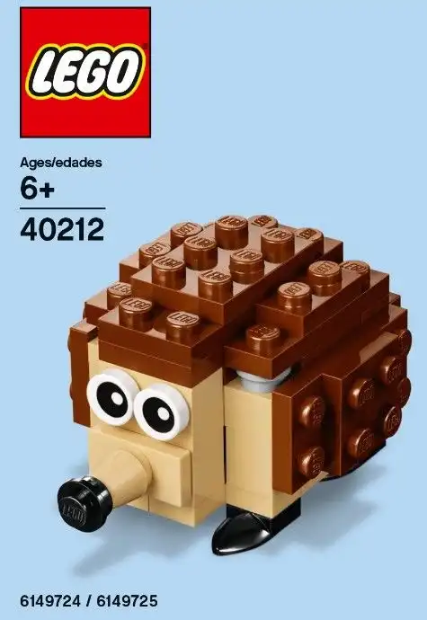 Zdjecie zestawu LEGO 40212 Promocyjne Hedgehog 1