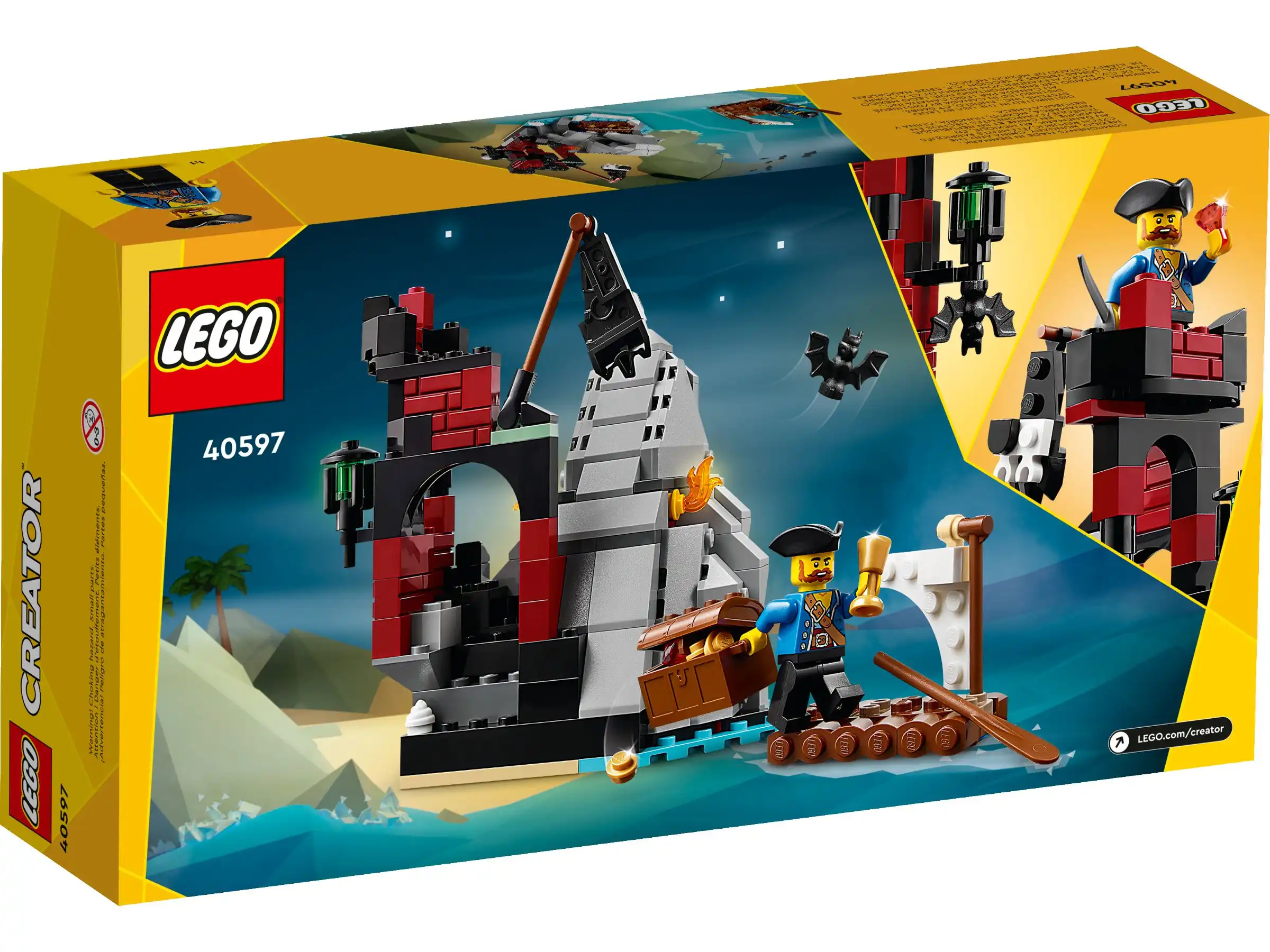 Zdjecie zestawu LEGO 40597 Creator Straszna wyspa piratów 2