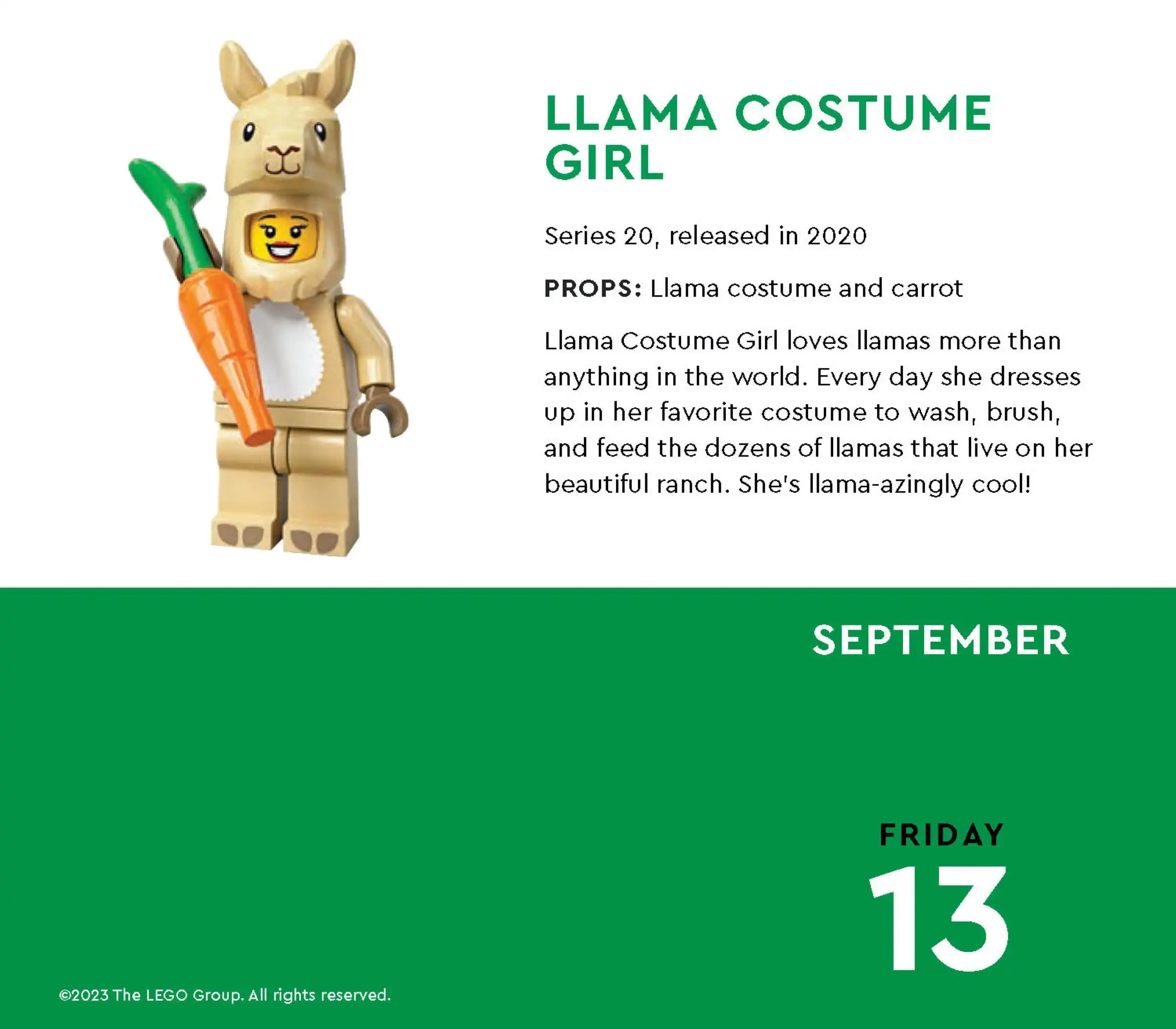 Zdjecie zestawu LEGO 5008142 Minifigures Kalendarz dzienny LEGO® na 2024 rok z figurką na każdy dzień 2