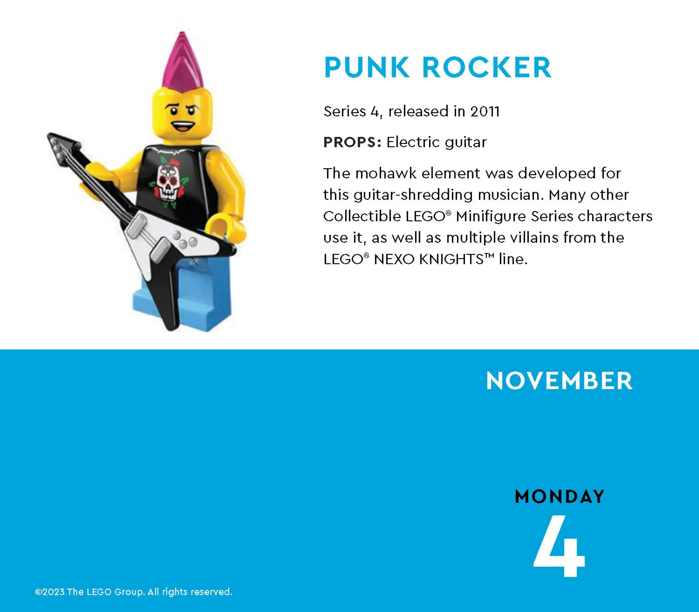 Zdjecie zestawu LEGO 5008142 Minifigures Kalendarz dzienny LEGO® na 2024 rok z figurką na każdy dzień 3