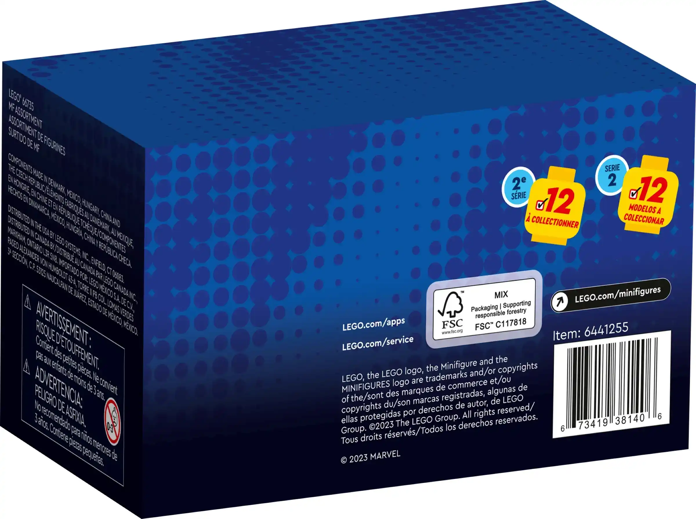 Zdjecie zestawu LEGO 66735 Minifigures Marvel Seria 2 - sześciopak 2