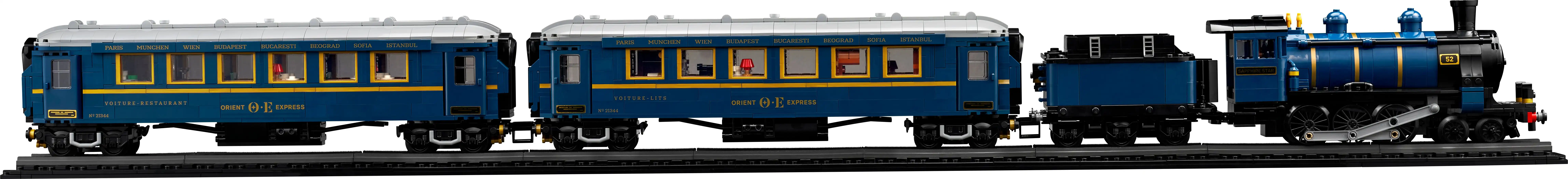 Zdjecie zestawu LEGO 21344 Icons Pociąg Orient Express 1
