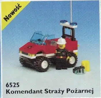 Zdjecie zestawu LEGO 6525 Town Komendant Straży Pożarnej 1