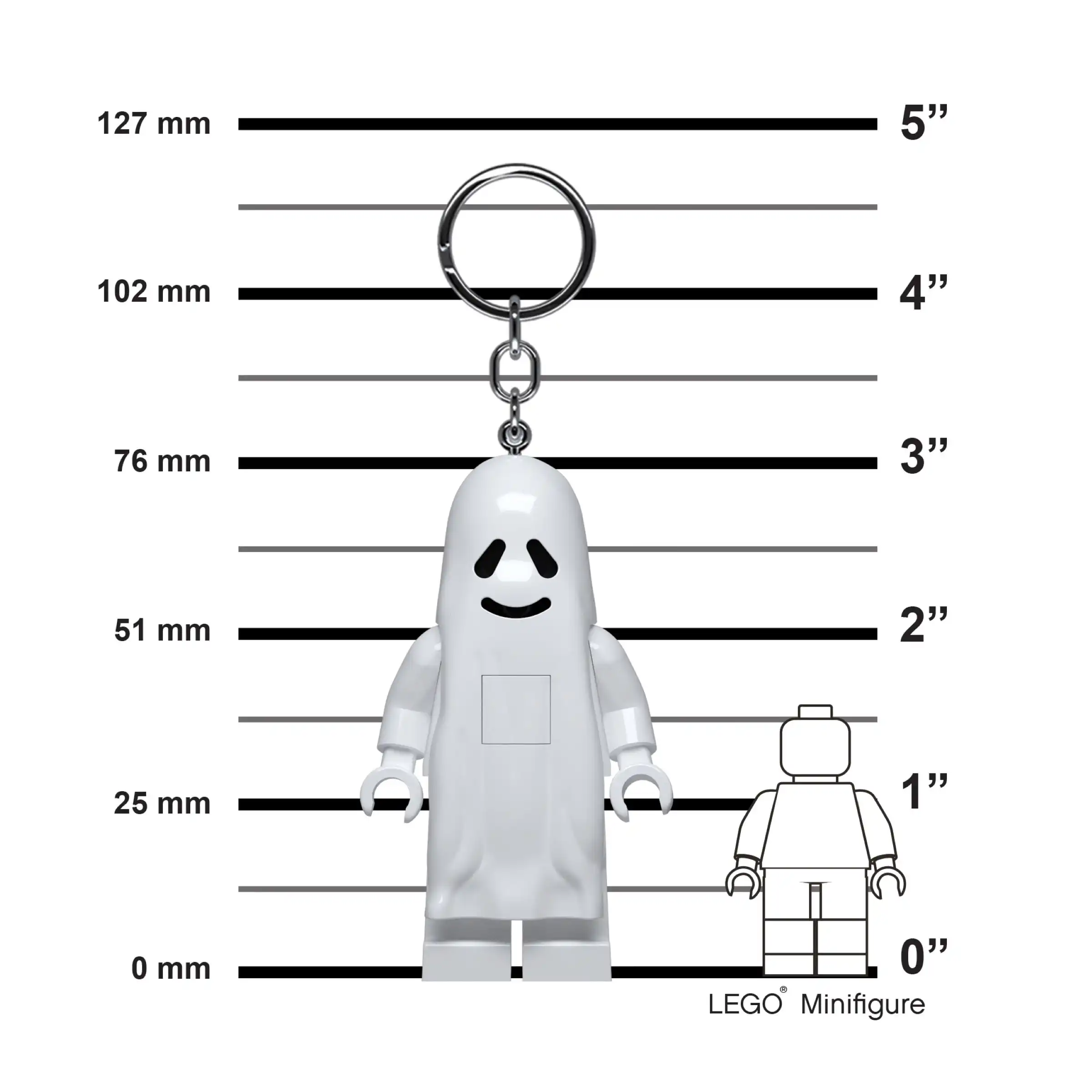Zdjecie zestawu LEGO 5005667 Minifigures Breloczek z latarką i duchem LEGO® 4