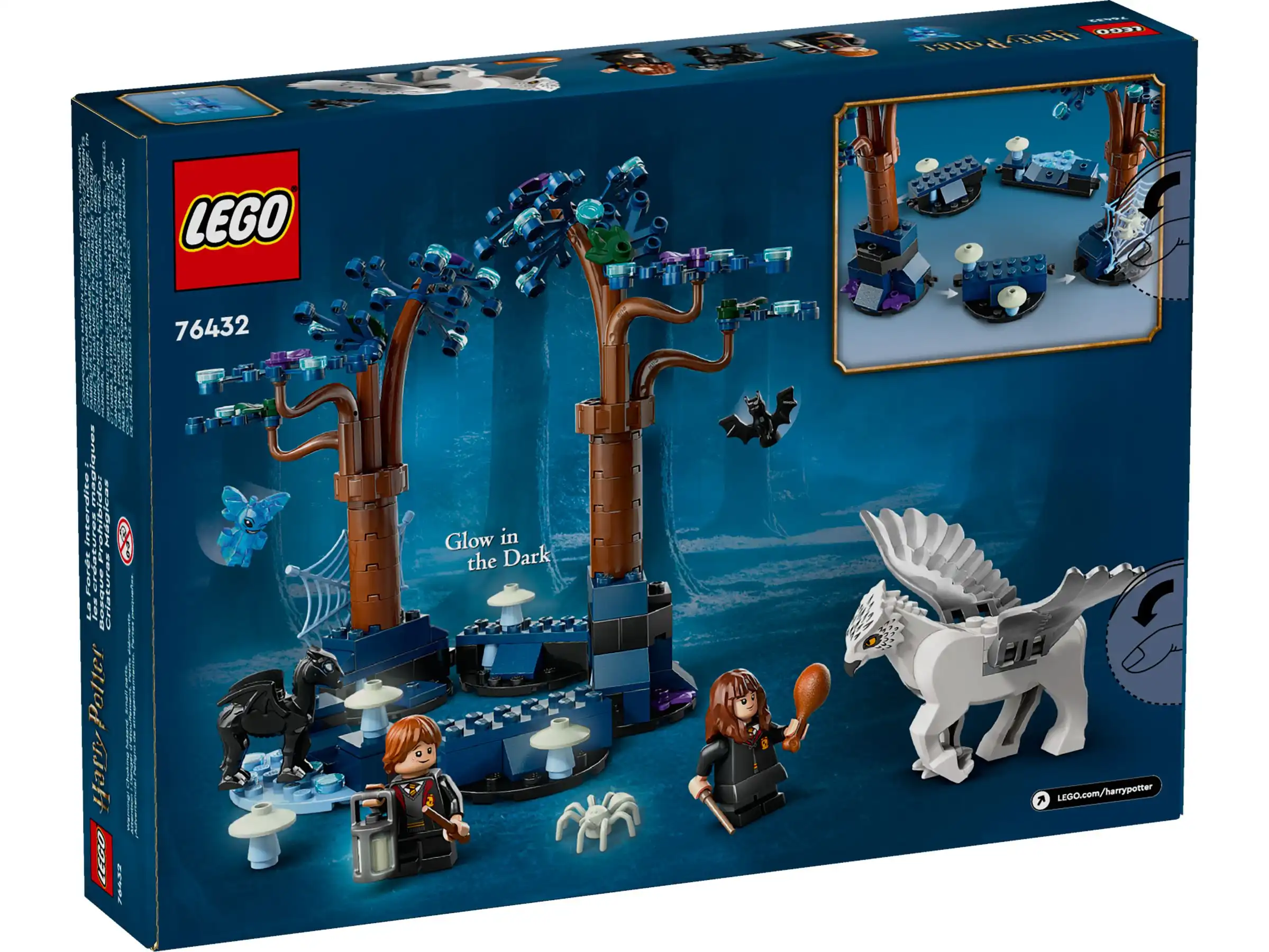 Zdjecie zestawu LEGO 76432 Harry Potter Zakazany Las: magiczne stworzenia 2