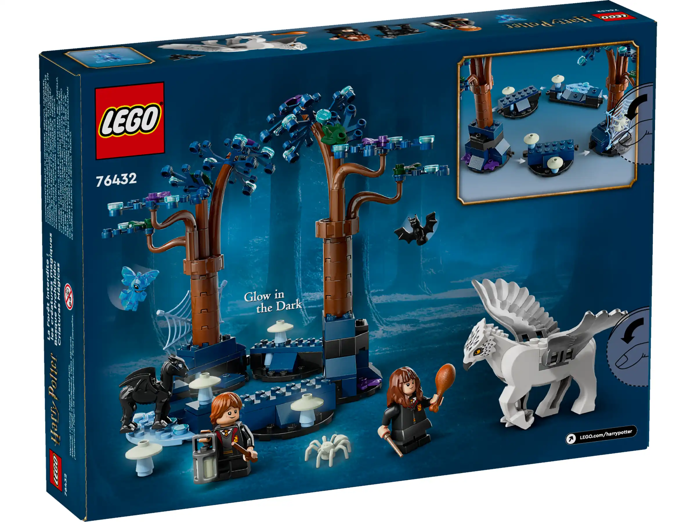 Zdjecie zestawu LEGO 76432 Harry Potter Zakazany Las: magiczne stworzenia 4