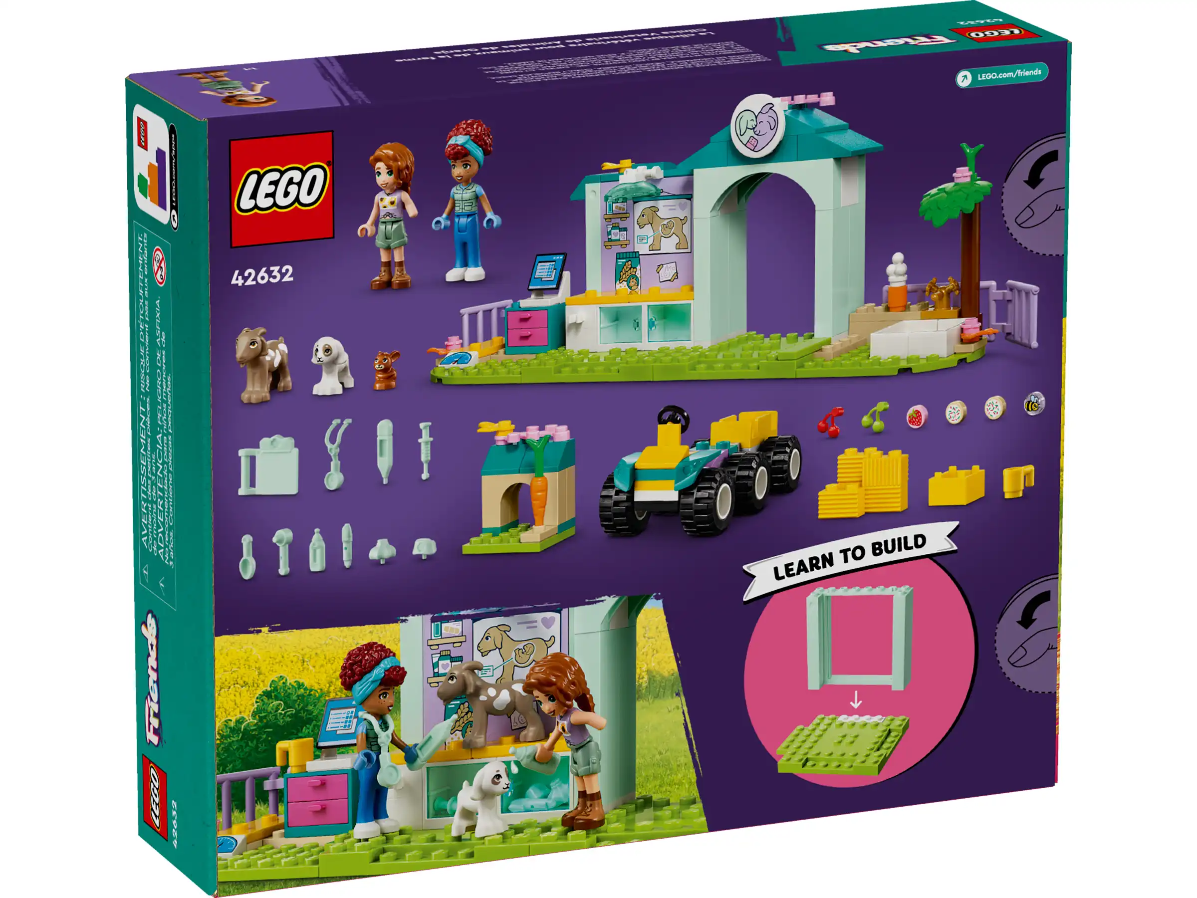 Zdjecie zestawu LEGO 42632 Friends Lecznica dla zwierząt gospodarskich 4