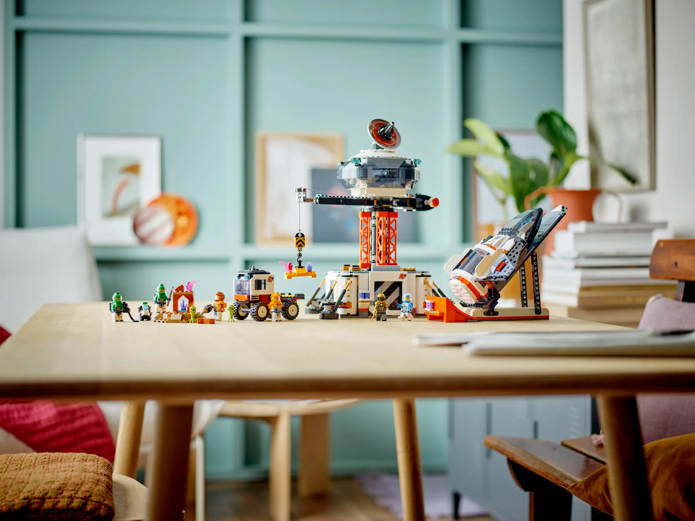 Zdjecie zestawu LEGO 60434 City Stacja kosmiczna i stanowisko startowe rakiety 1