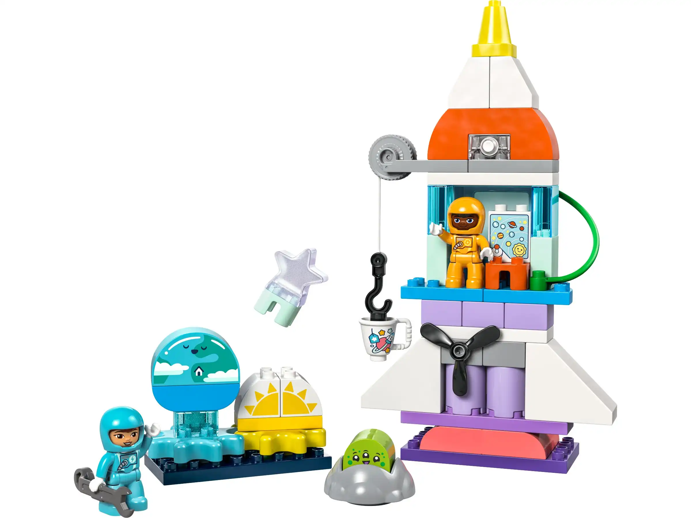 Zdjecie zestawu LEGO 10422 Duplo Przygoda w promie kosmicznym 3 w 1 1